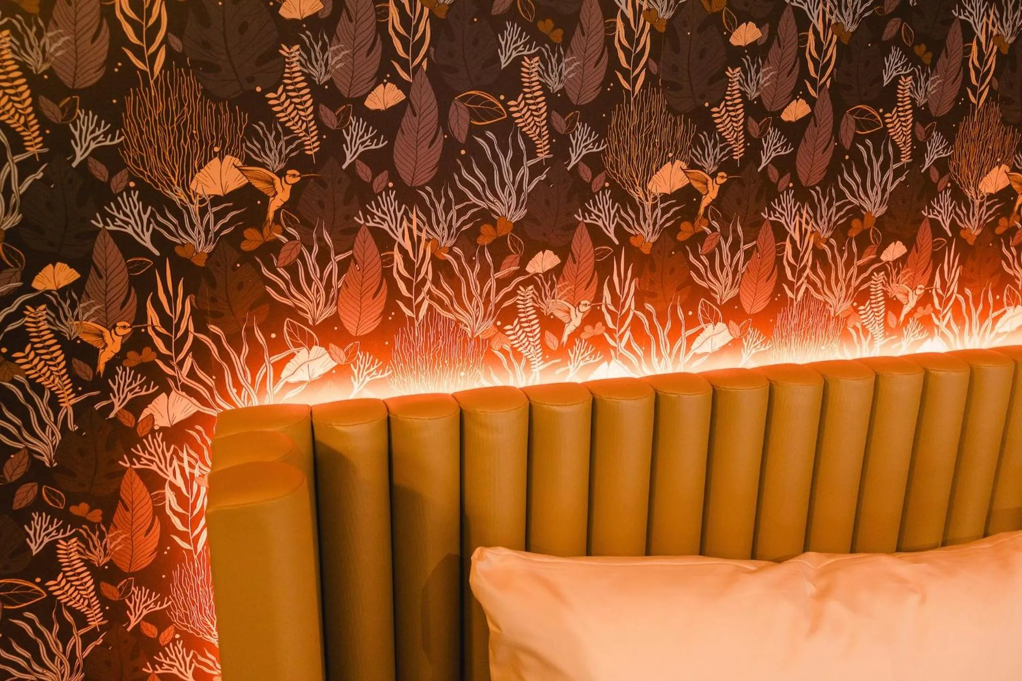 Decorative detail, Bed in Rioca Stuttgart Posto 6