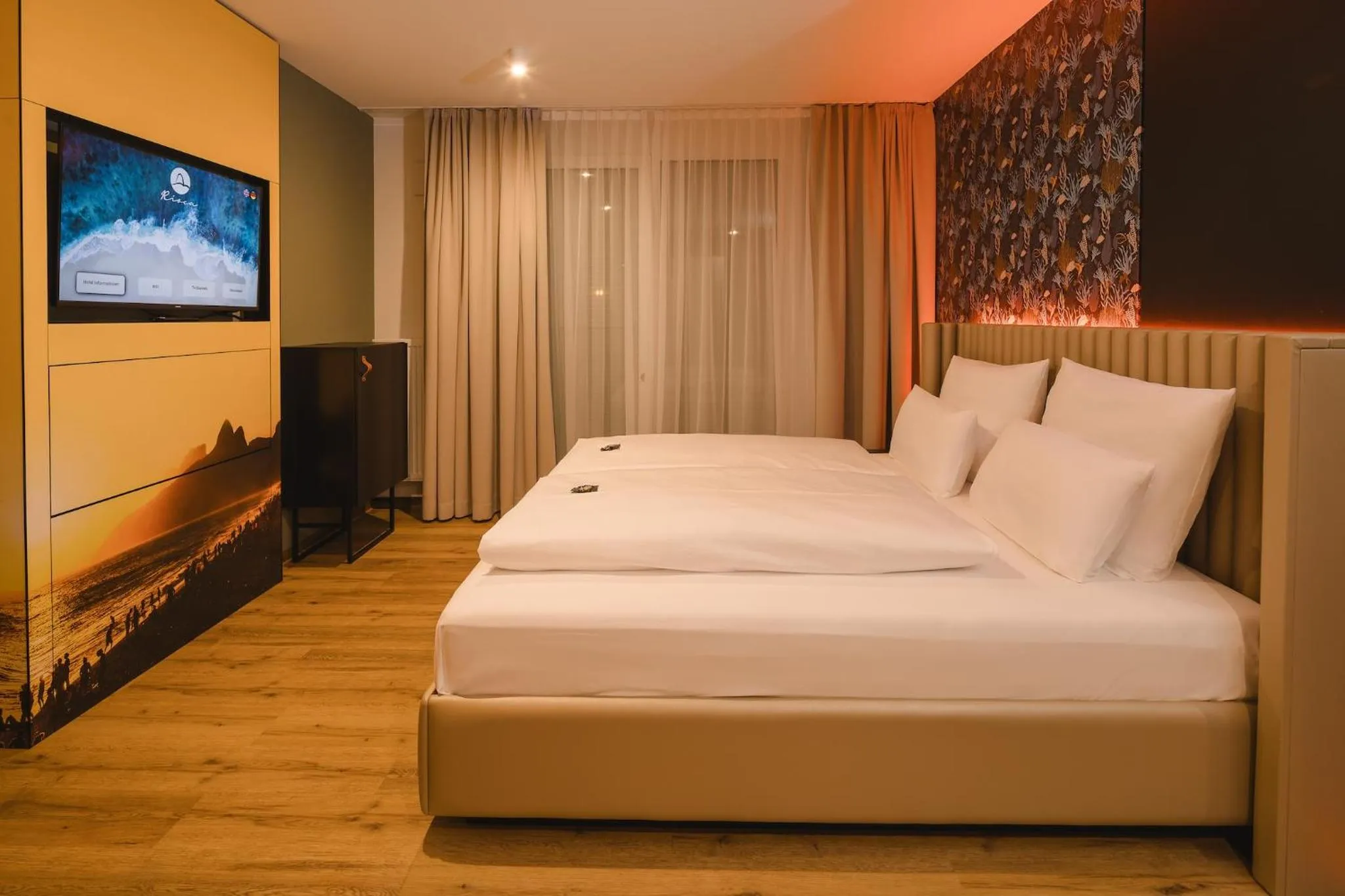 Bedroom, Bed in Rioca Stuttgart Posto 6