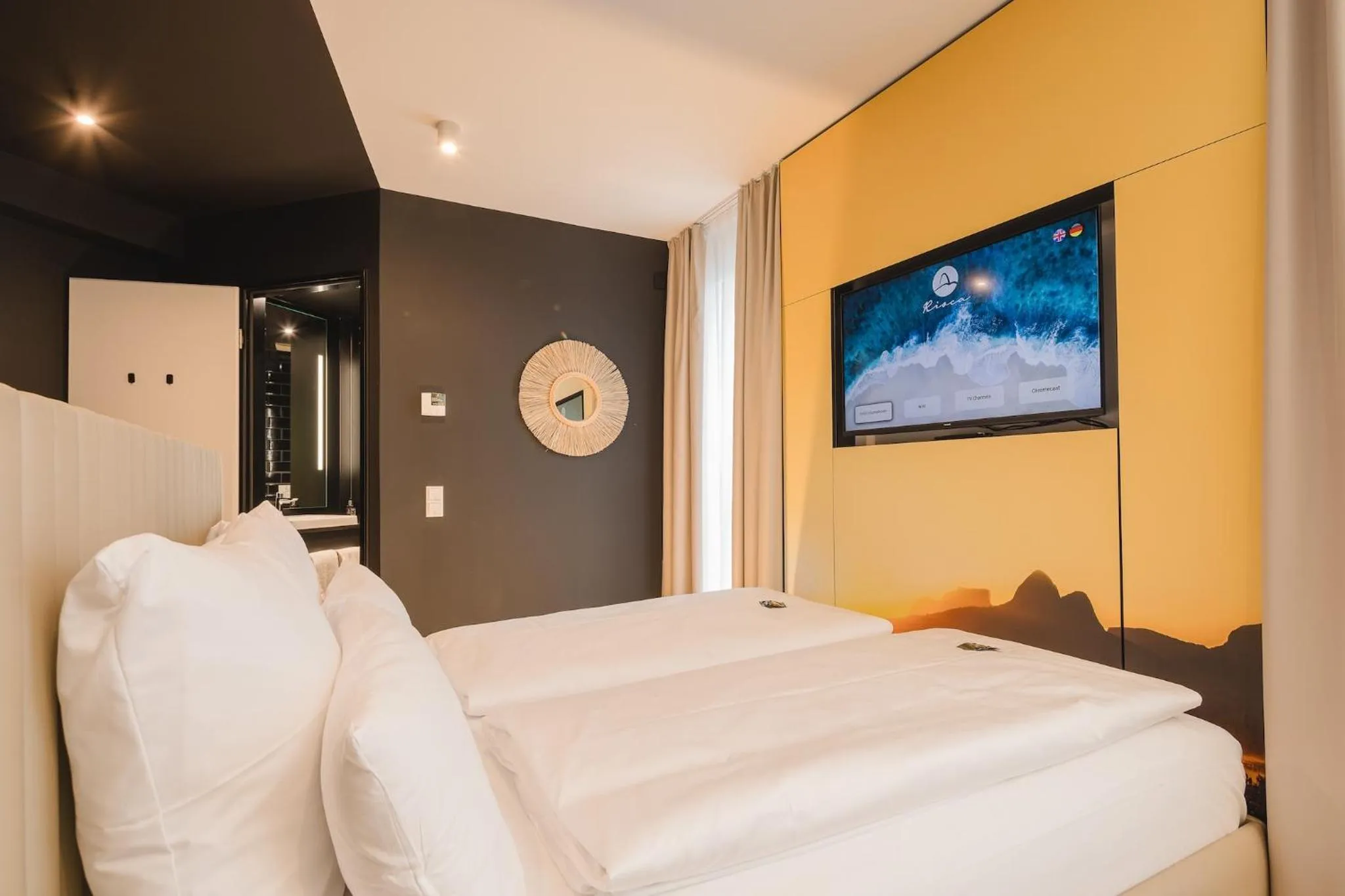 Bedroom, Bed in Rioca Stuttgart Posto 6