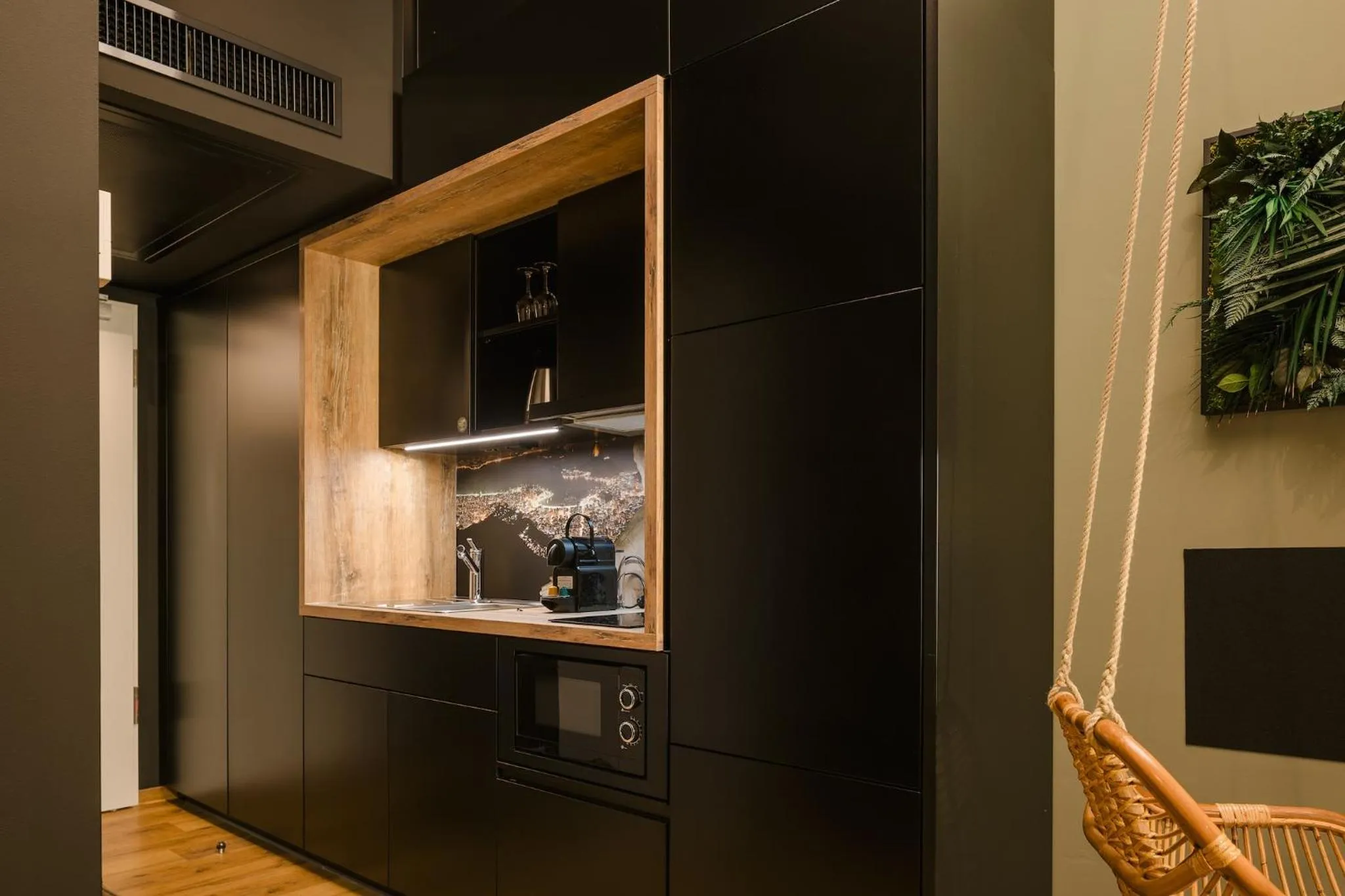 Kitchen or kitchenette in Rioca Stuttgart Posto 6