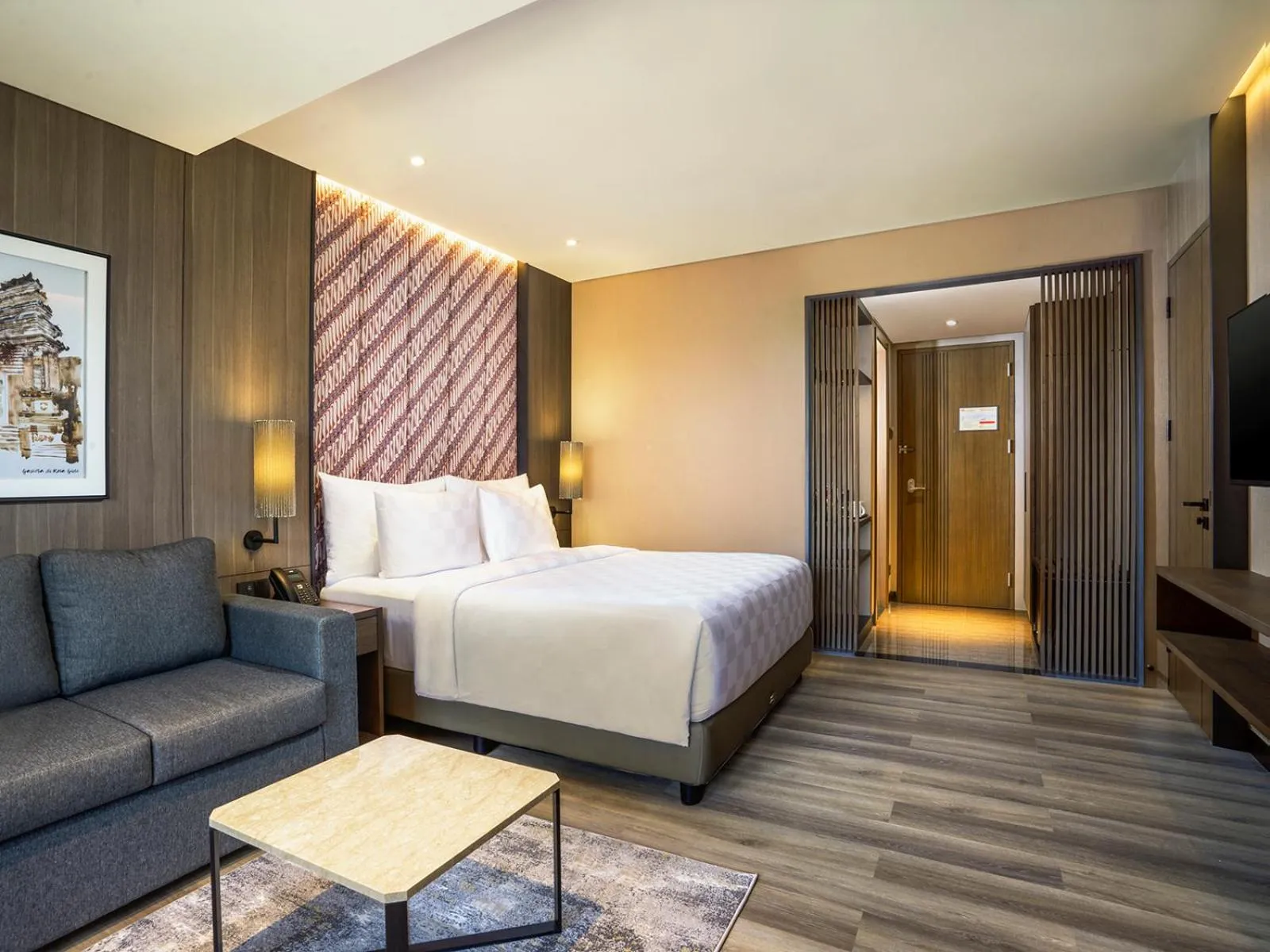 Bedroom, Bed in Swiss-Belhotel Airport Yogyakarta