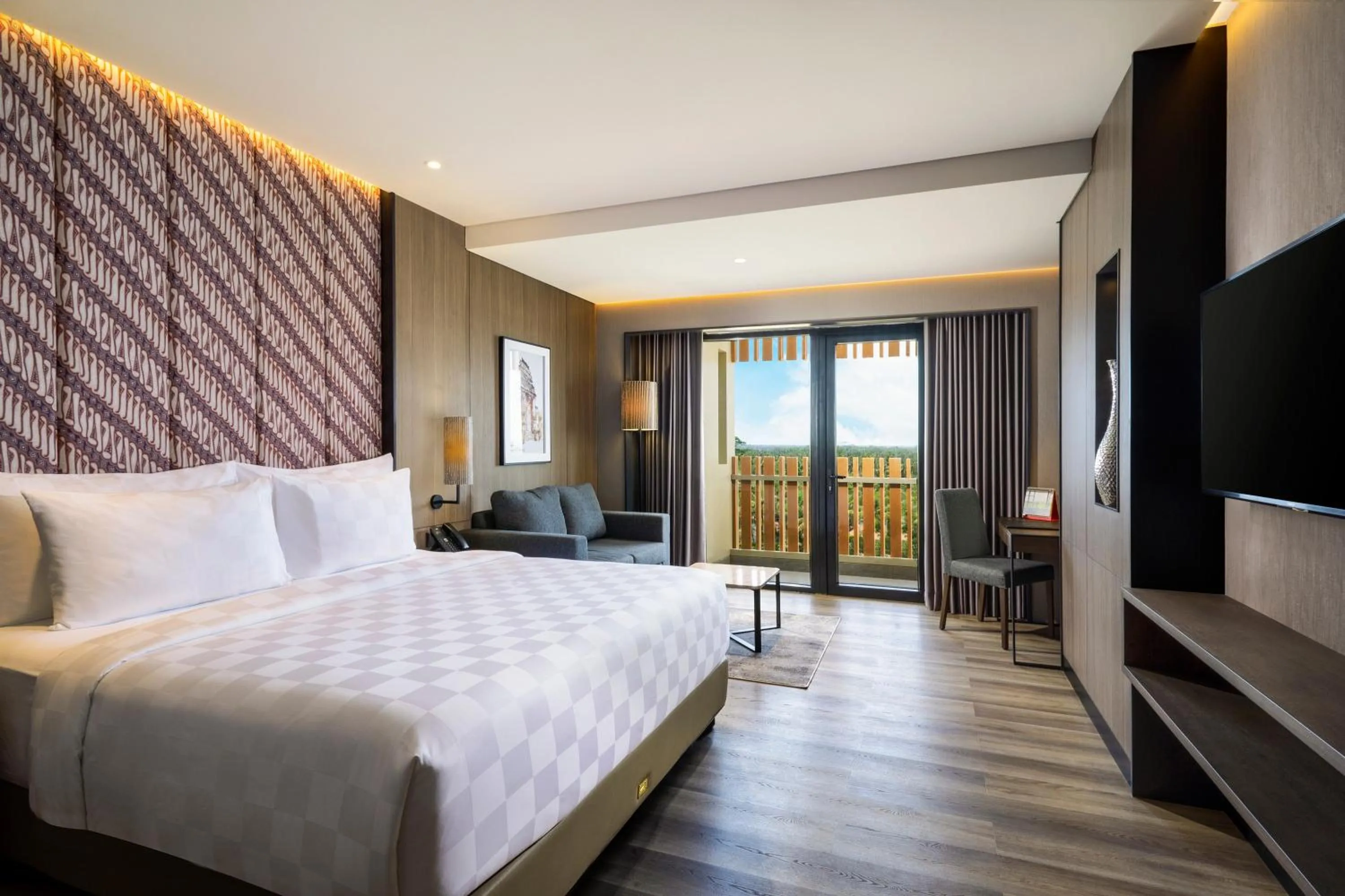 Bedroom, Bed in Swiss-Belhotel Airport Yogyakarta