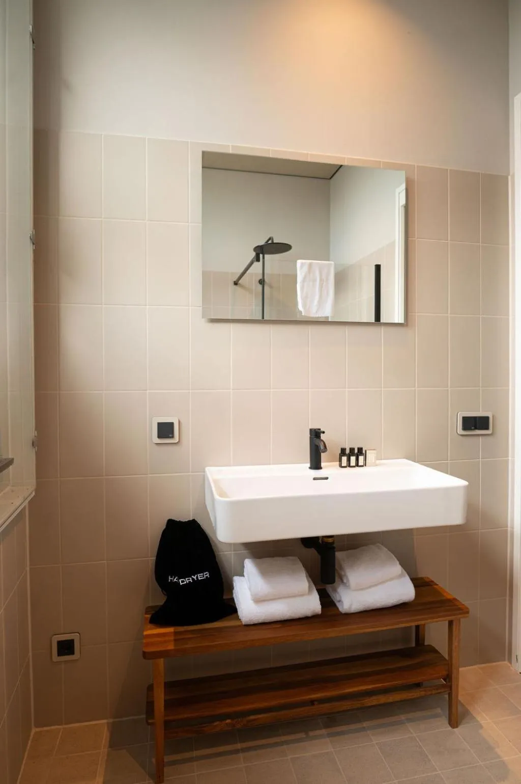 Shower in Boutique Hotel Kint