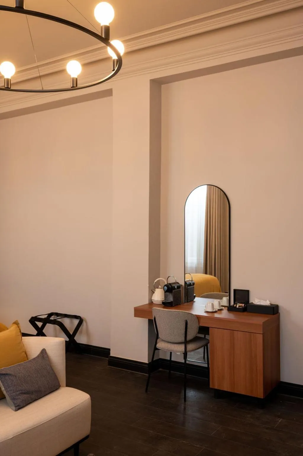 Seating area in Boutique Hotel Kint