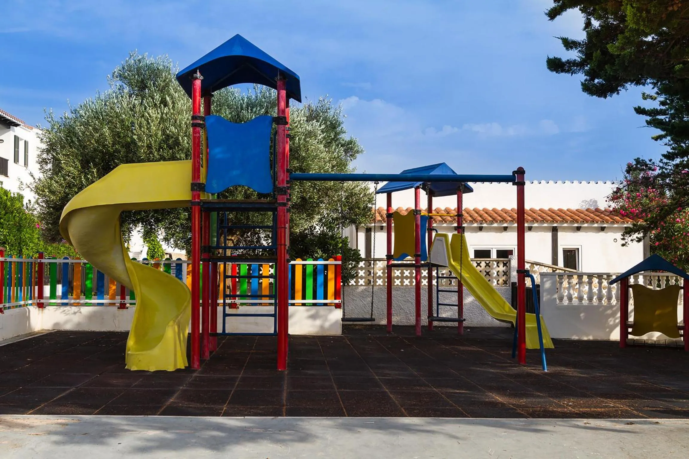Children play ground in Seth Isla Paraiso