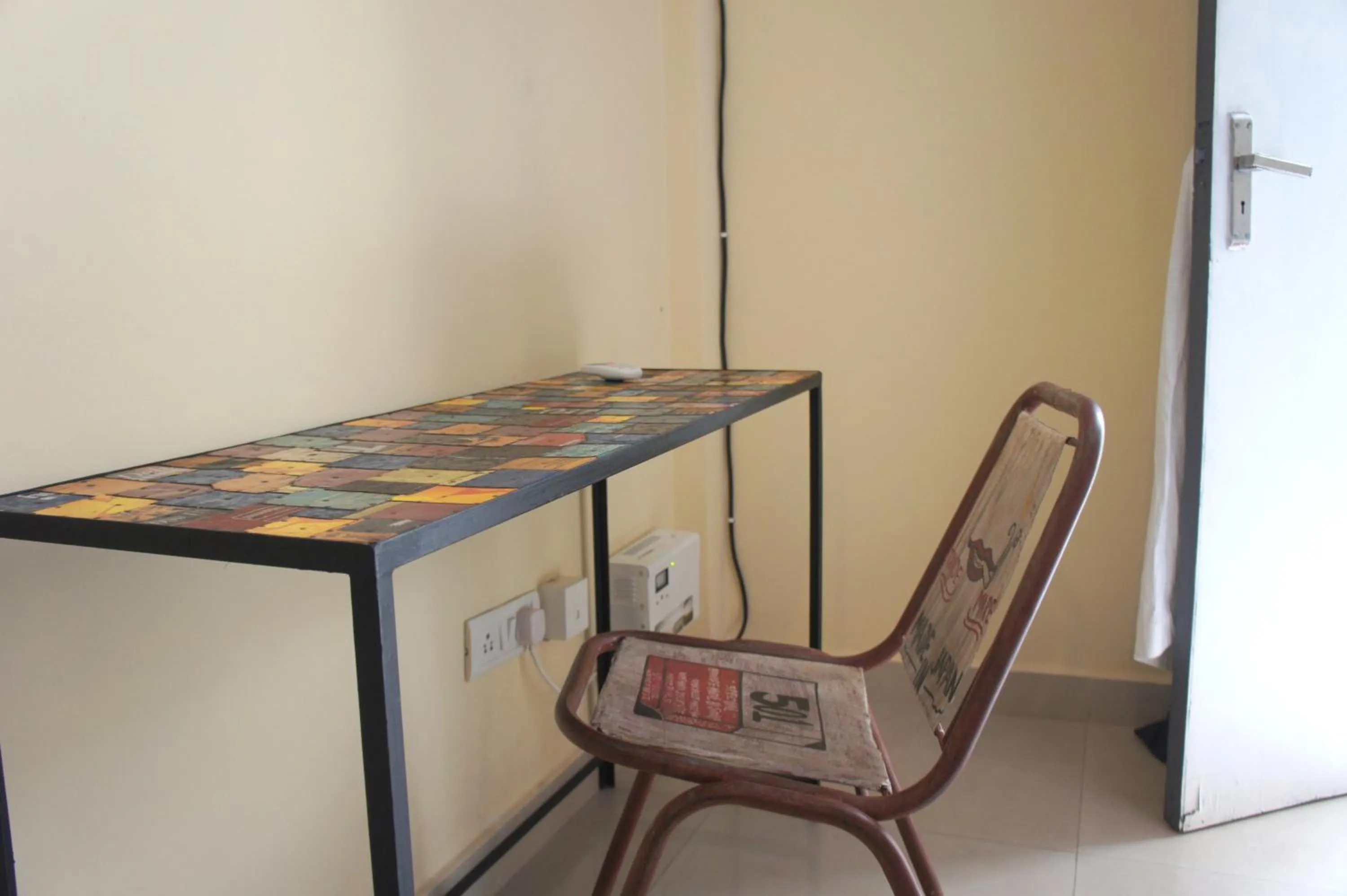 Decorative detail in Bed & Chai Guesthouse