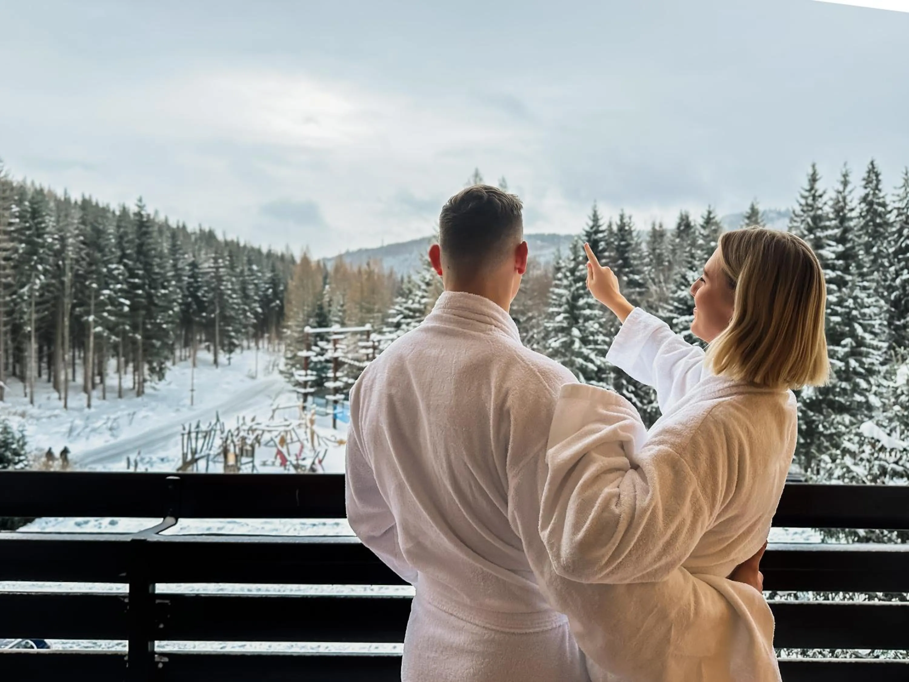 View (from property/room) in Hotel Kamzík ***