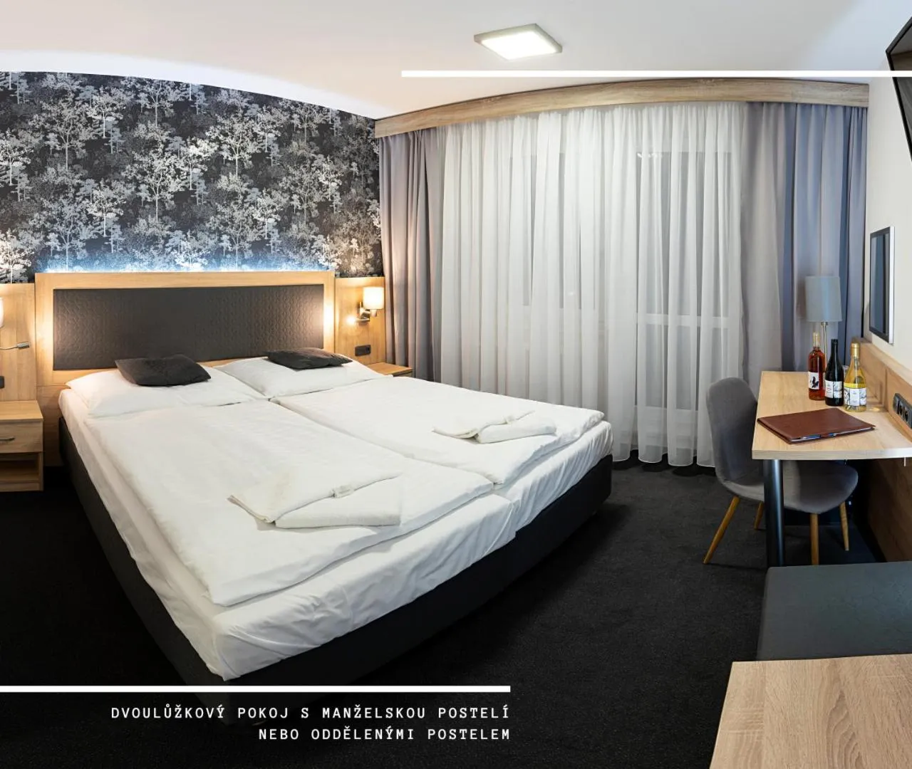 Photo of the whole room, Bed in Hotel Kamzík ***