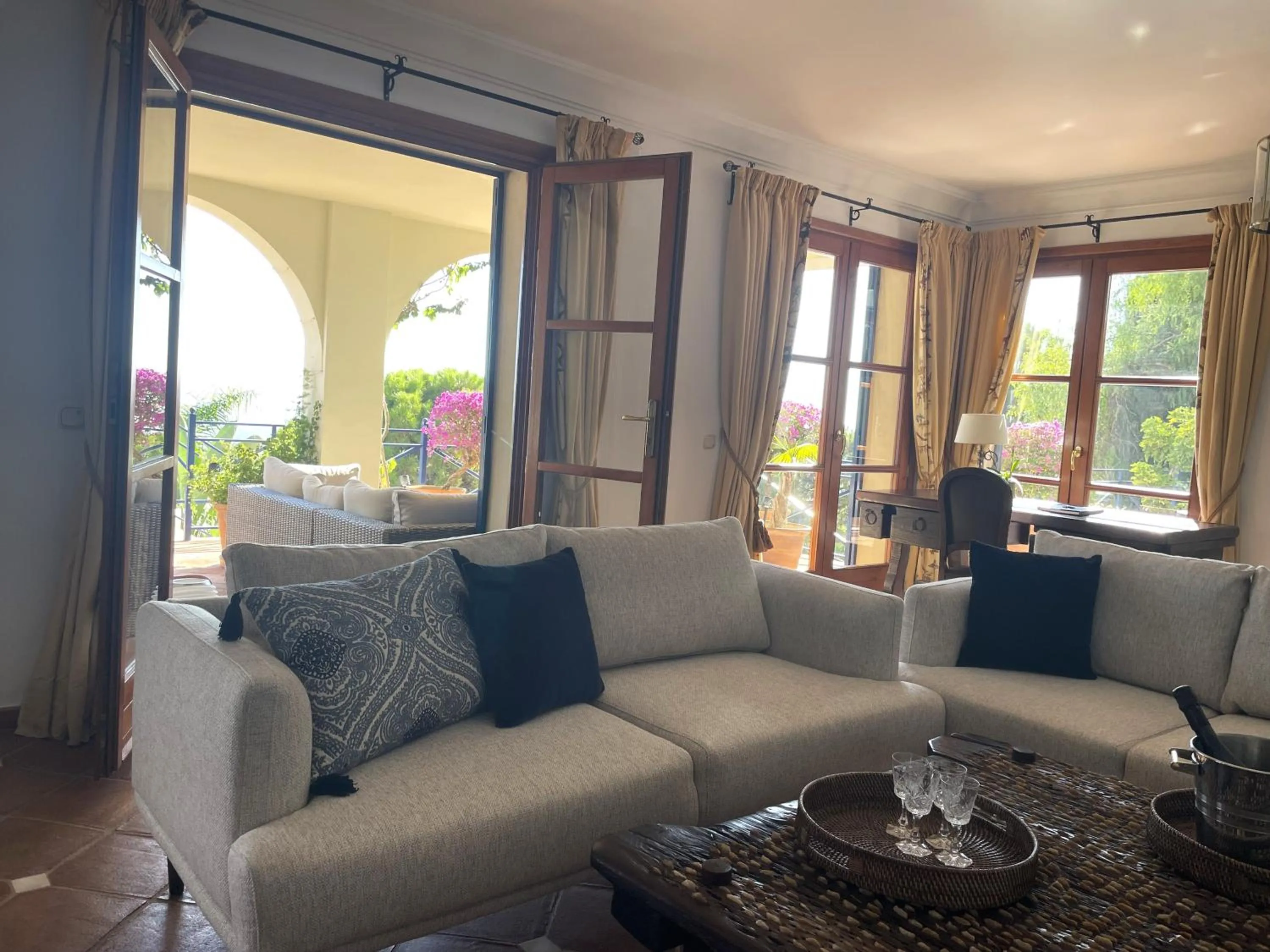 Living room in Boutique Hotel Maravilla - Marbella