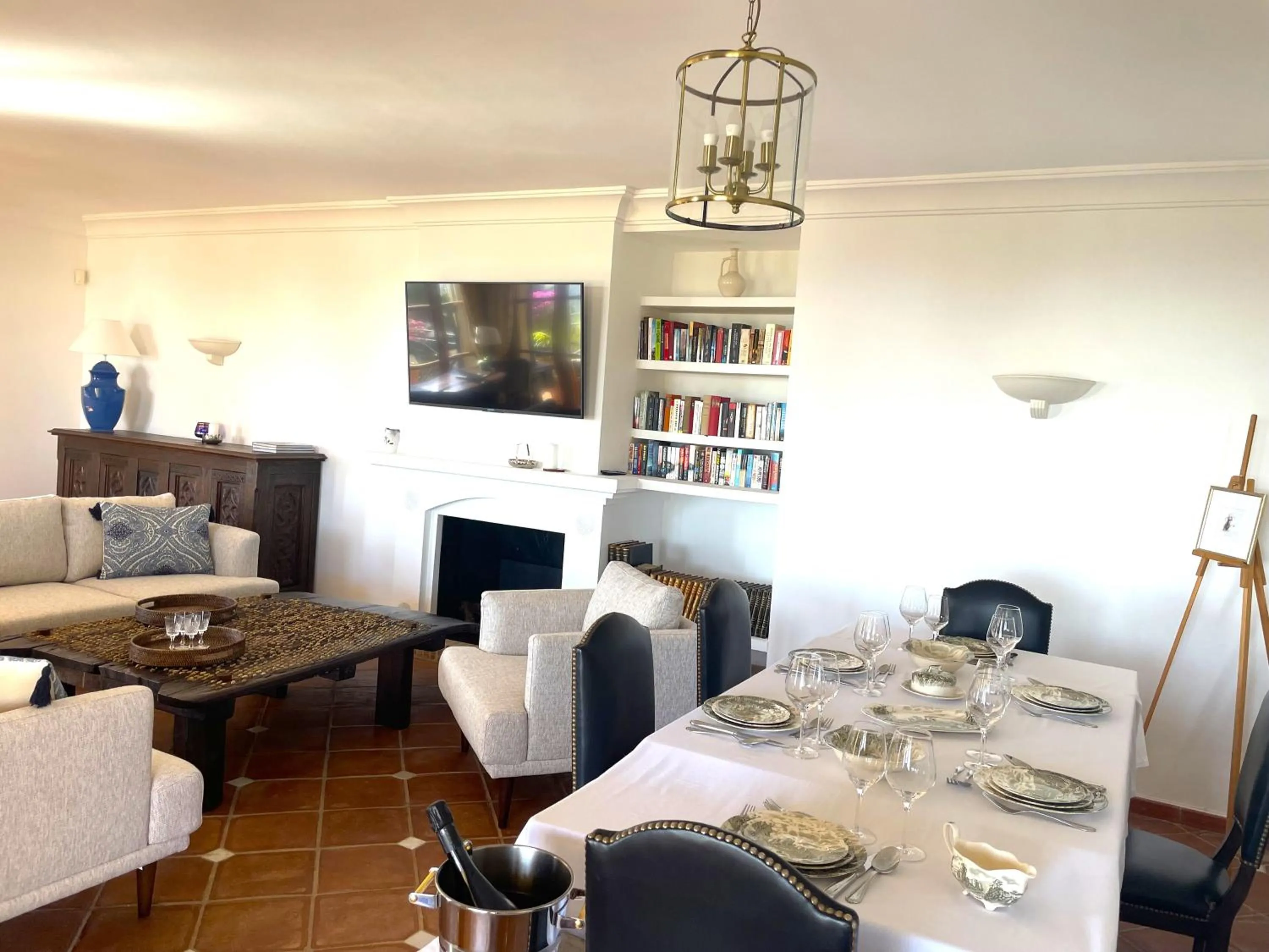 Living room in Boutique Hotel Maravilla - Marbella