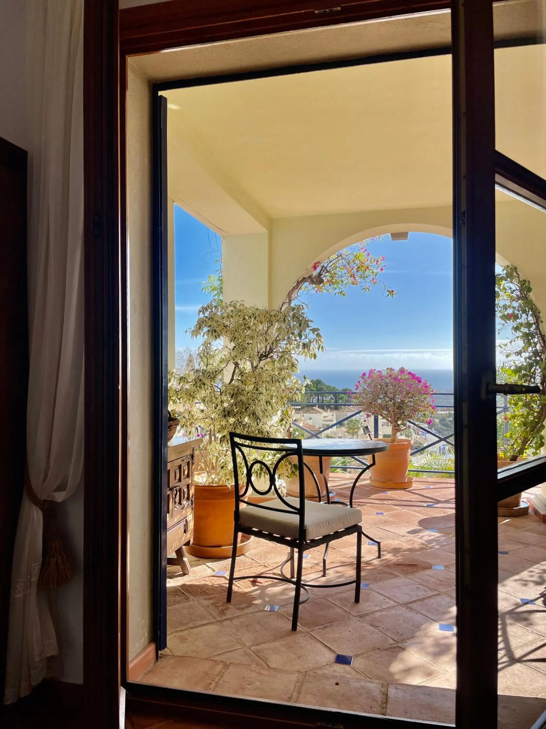 Balcony/Terrace in Boutique Hotel Maravilla - Marbella