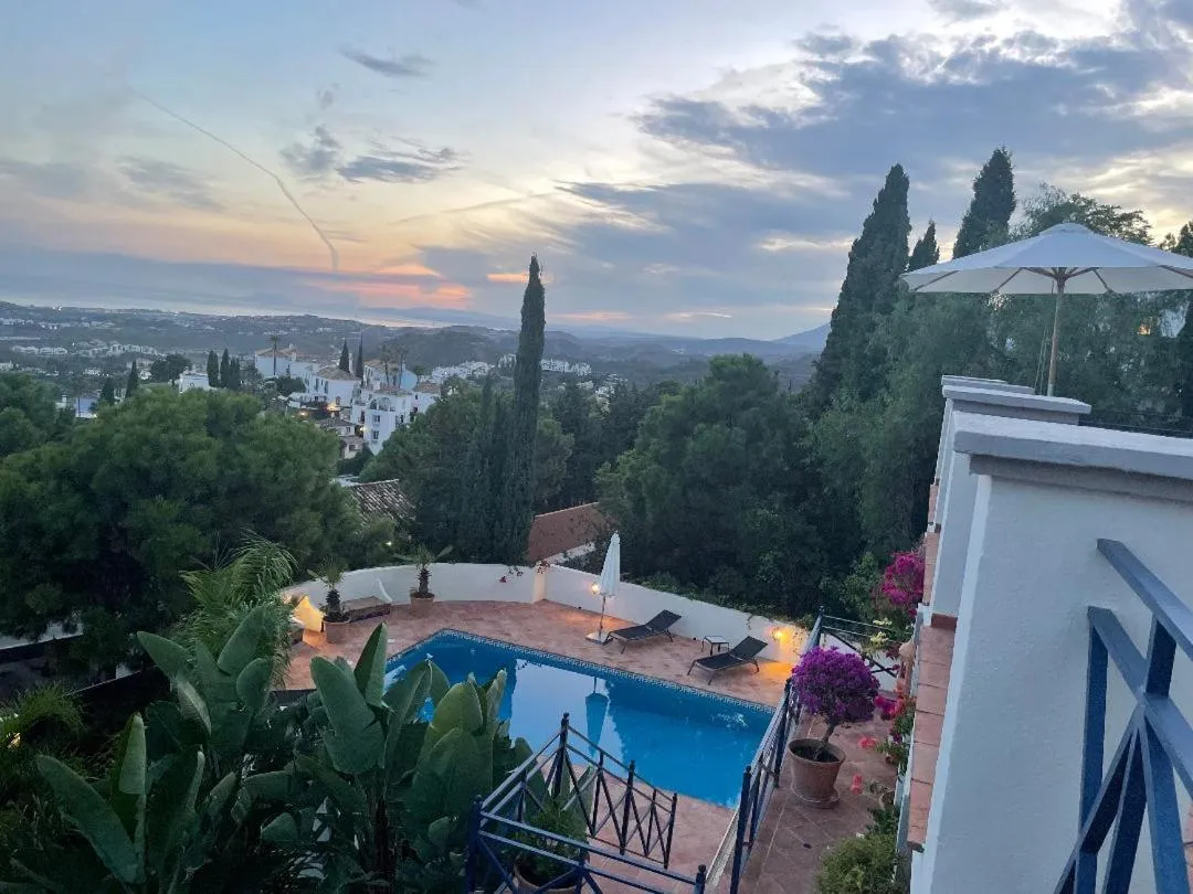 Pool view in Boutique Hotel Maravilla - Marbella