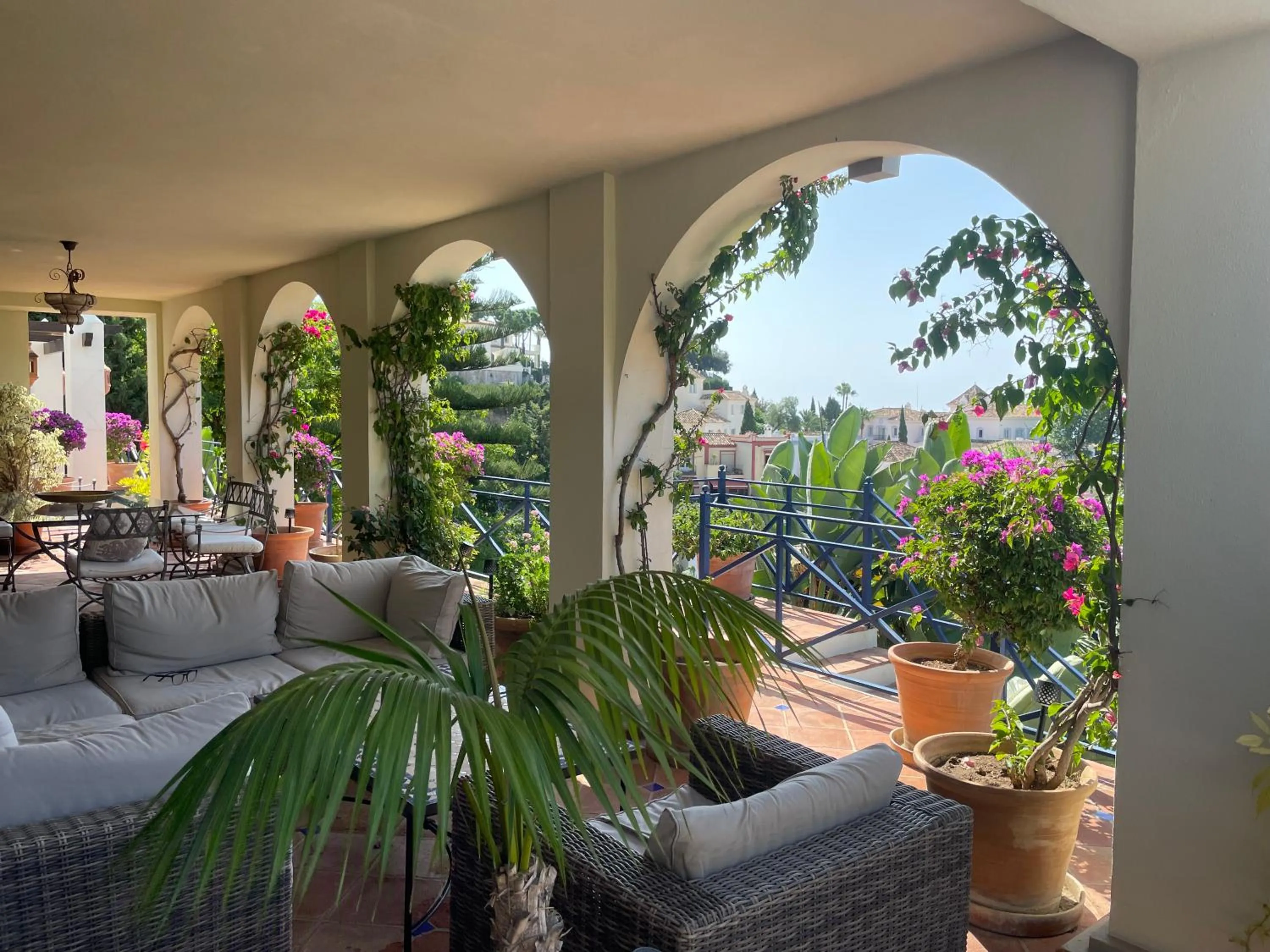 Balcony/Terrace in Boutique Hotel Maravilla - Marbella