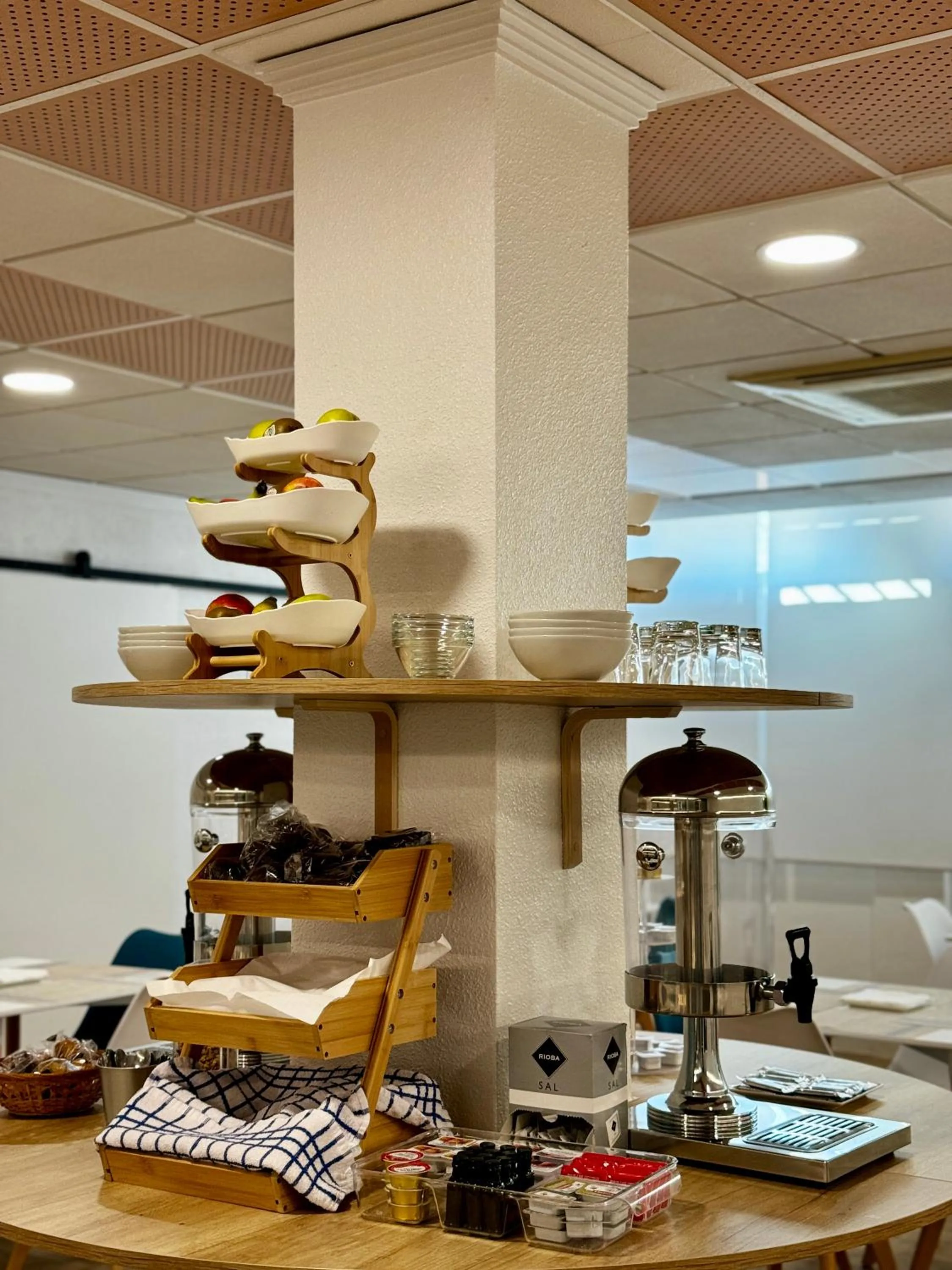 Buffet breakfast in ResMed