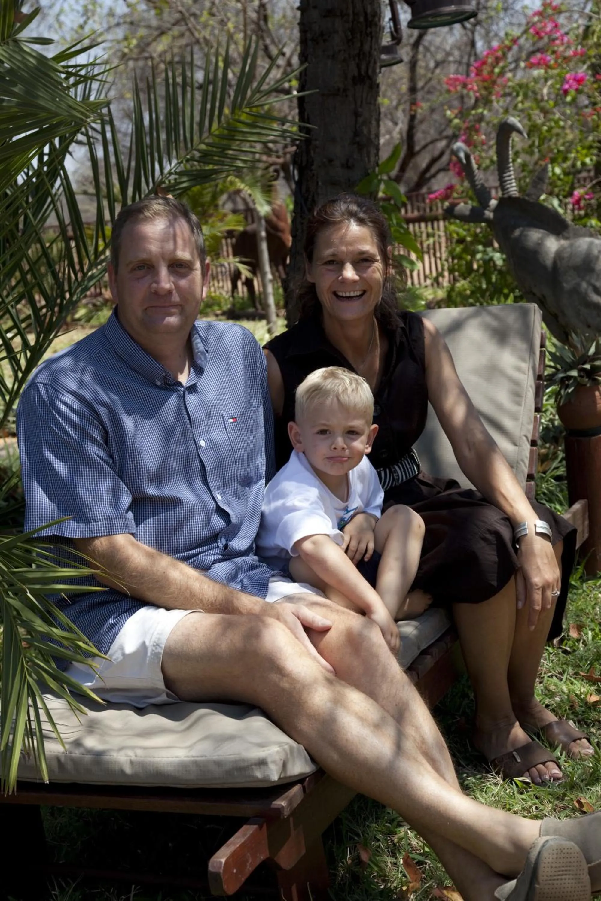 People in Normann Safari Bush Lodge