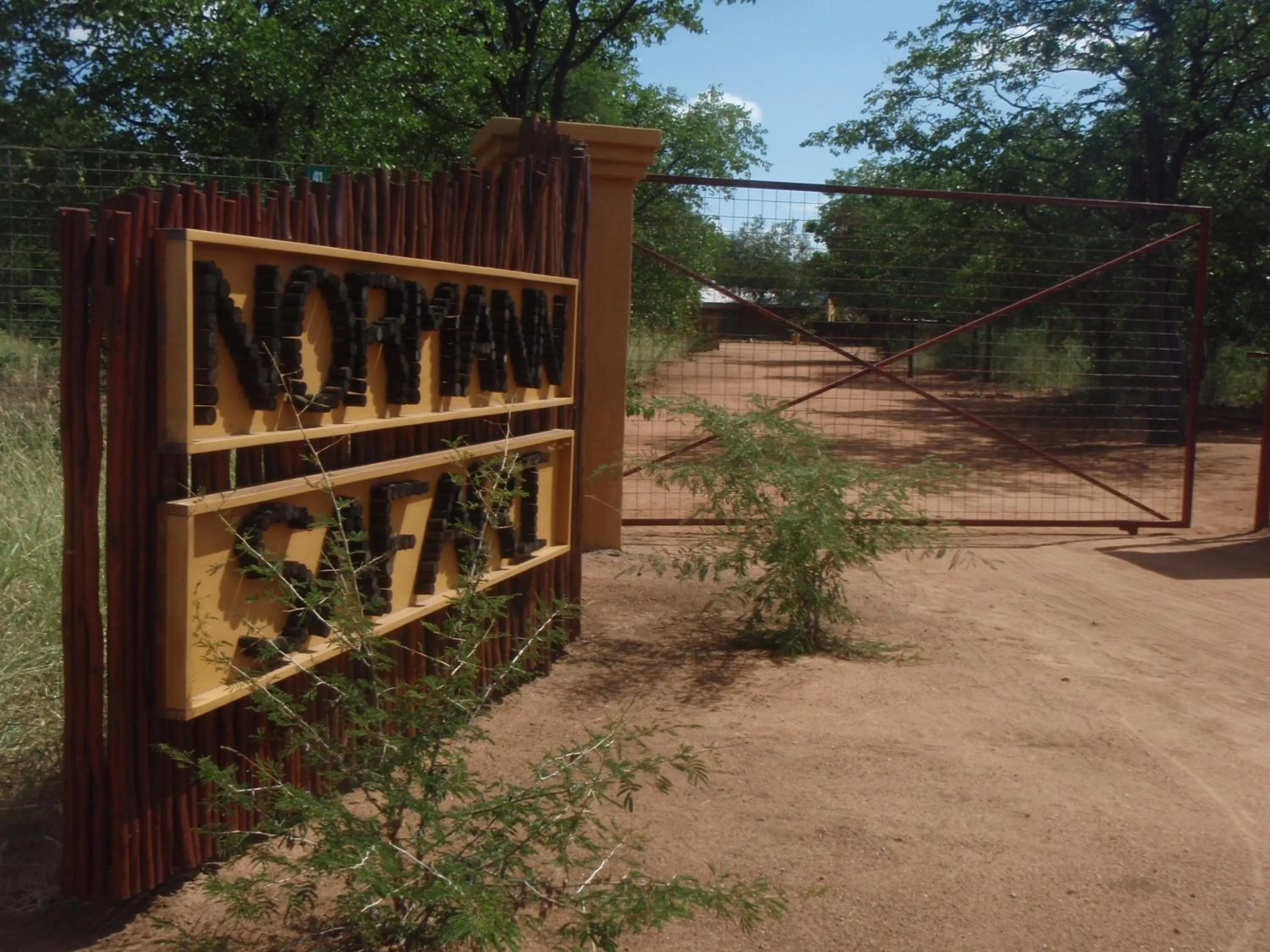 Facade/entrance in Normann Safari Bush Lodge