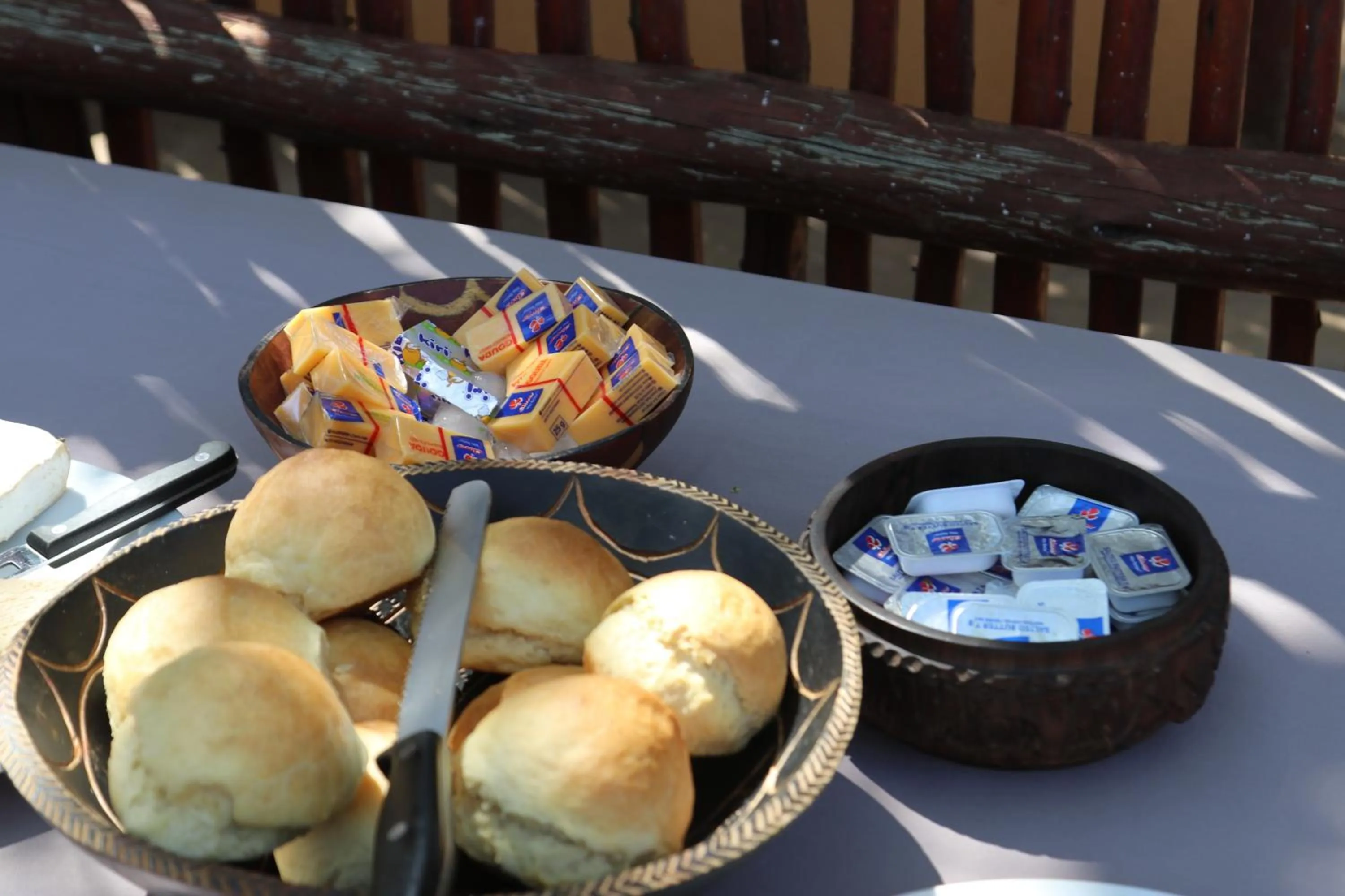 Breakfast in Normann Safari Bush Lodge