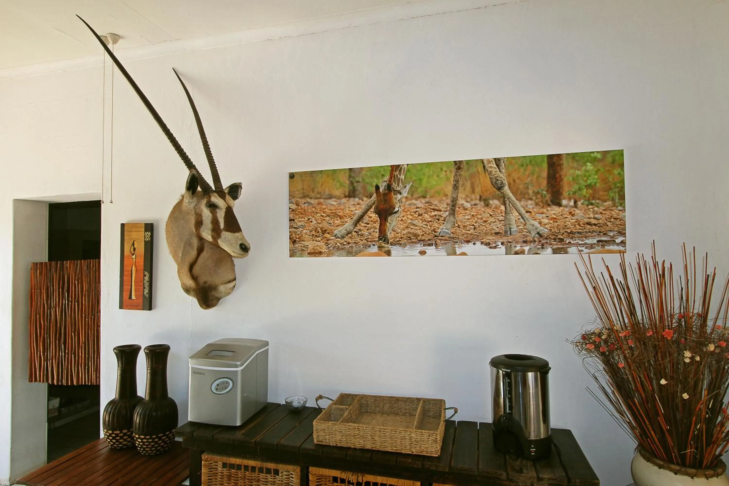 Lobby or reception in Normann Safari Bush Lodge