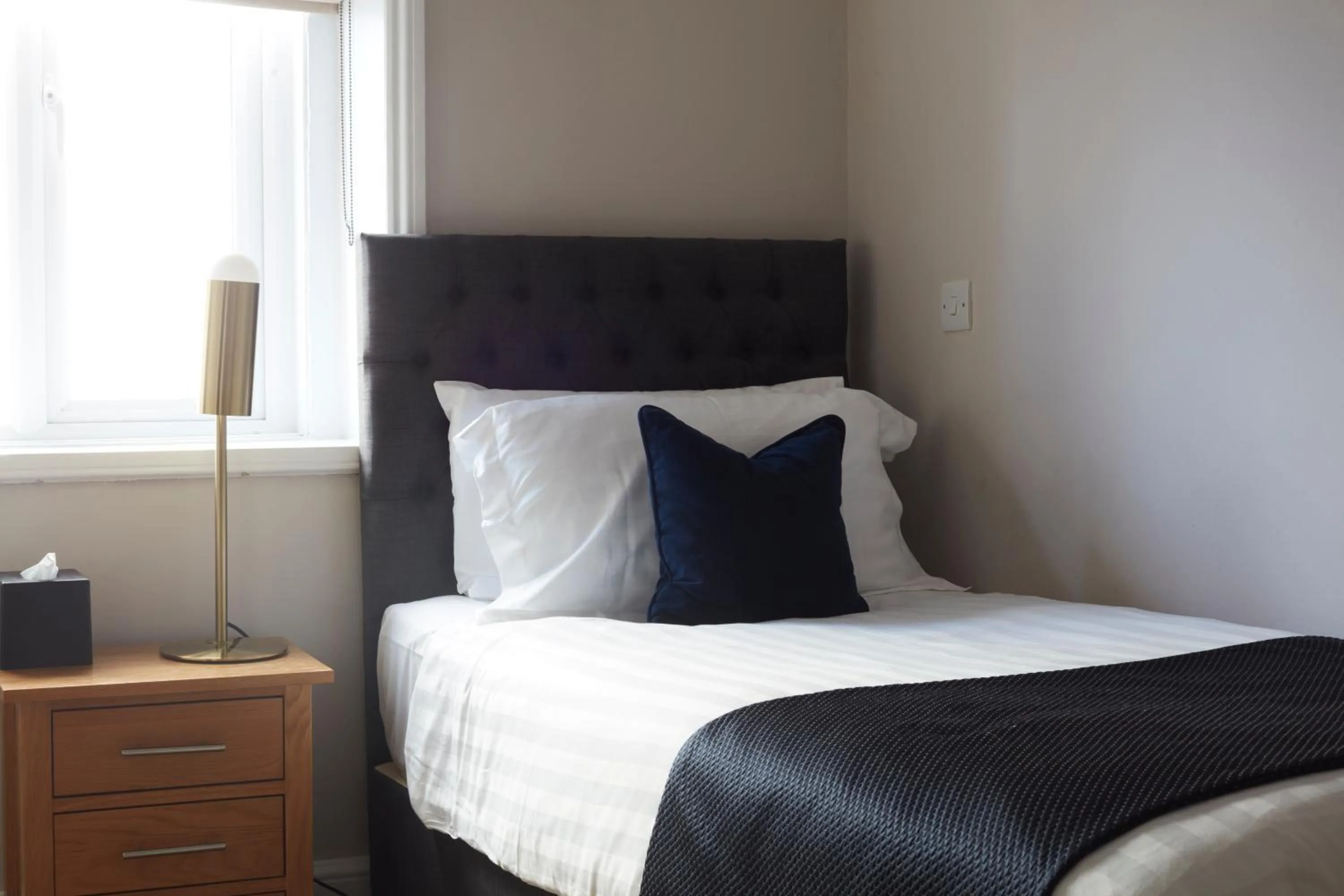 Bed in The Burlington