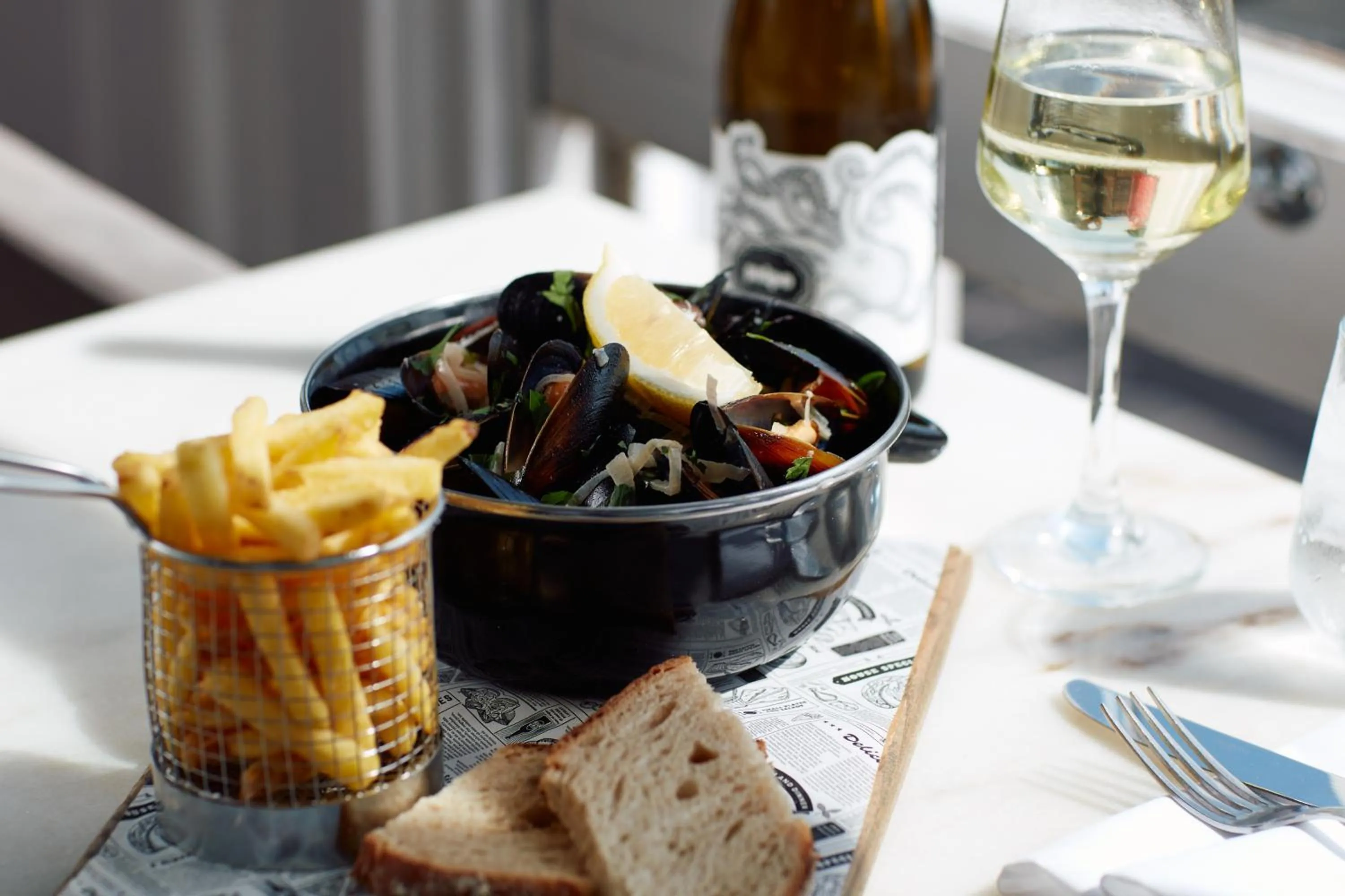 Food and drinks in The Burlington