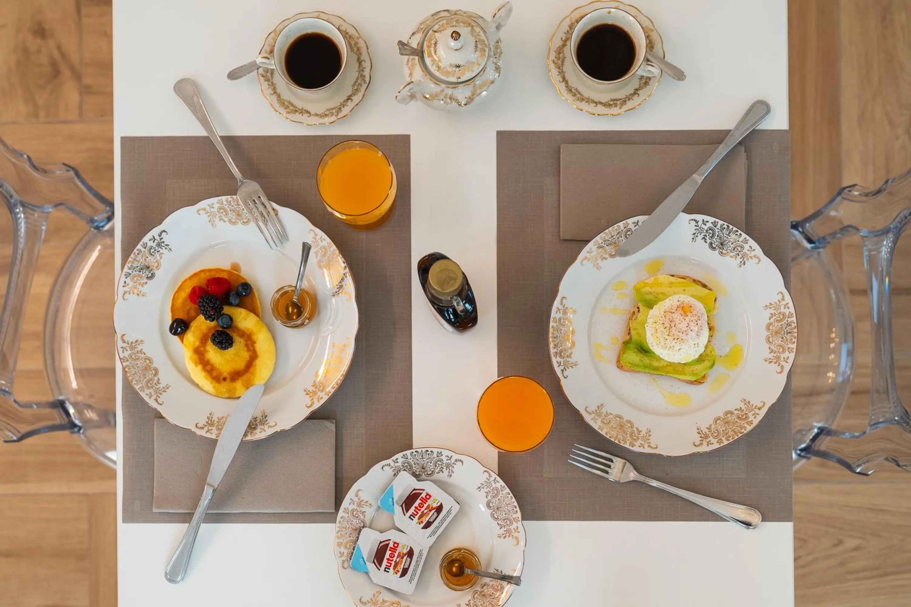 Food in Villa Tosati