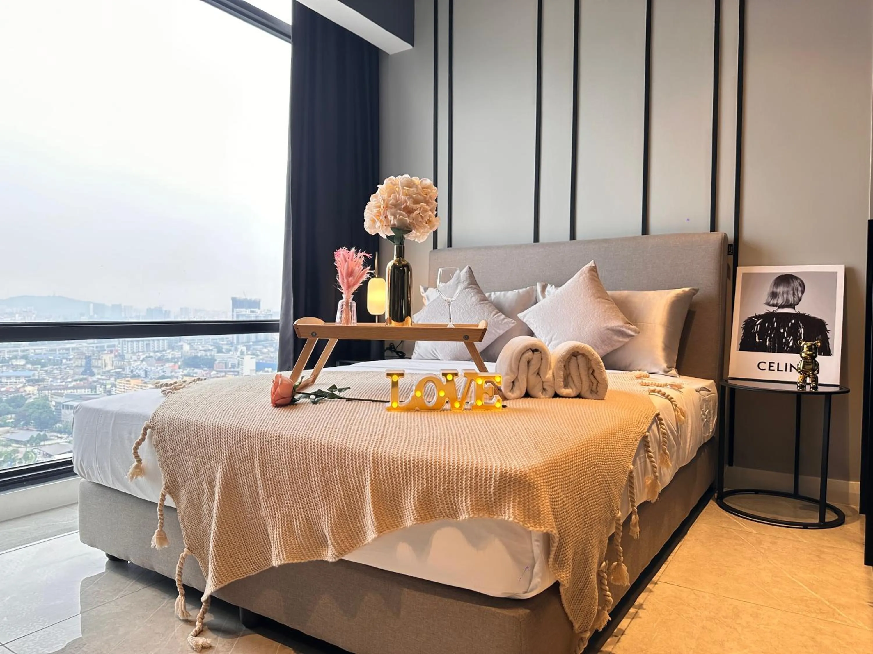 Bed in Axon Residence Bukit Bintang by Luna
