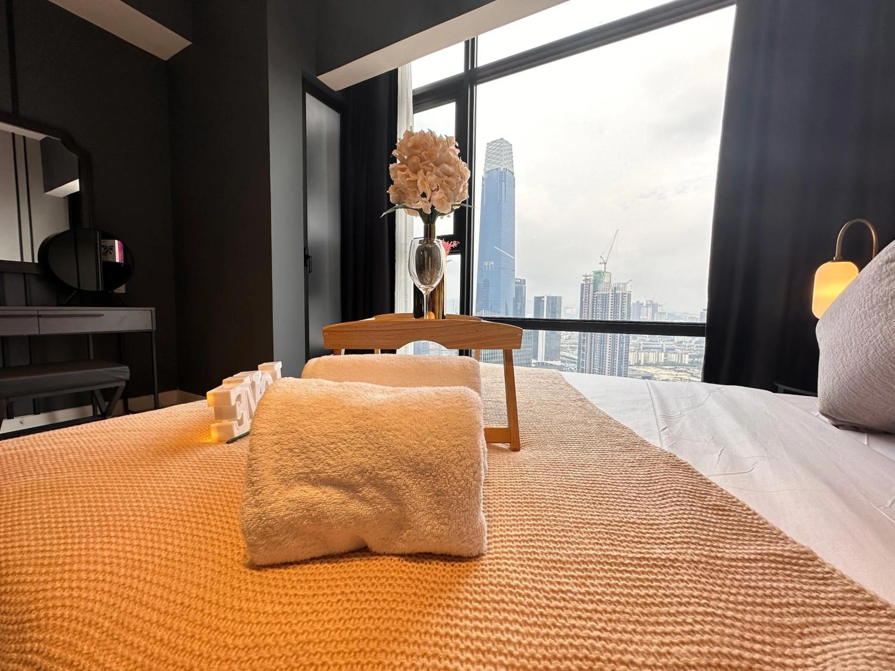 Bed in Axon Residence Bukit Bintang by Luna