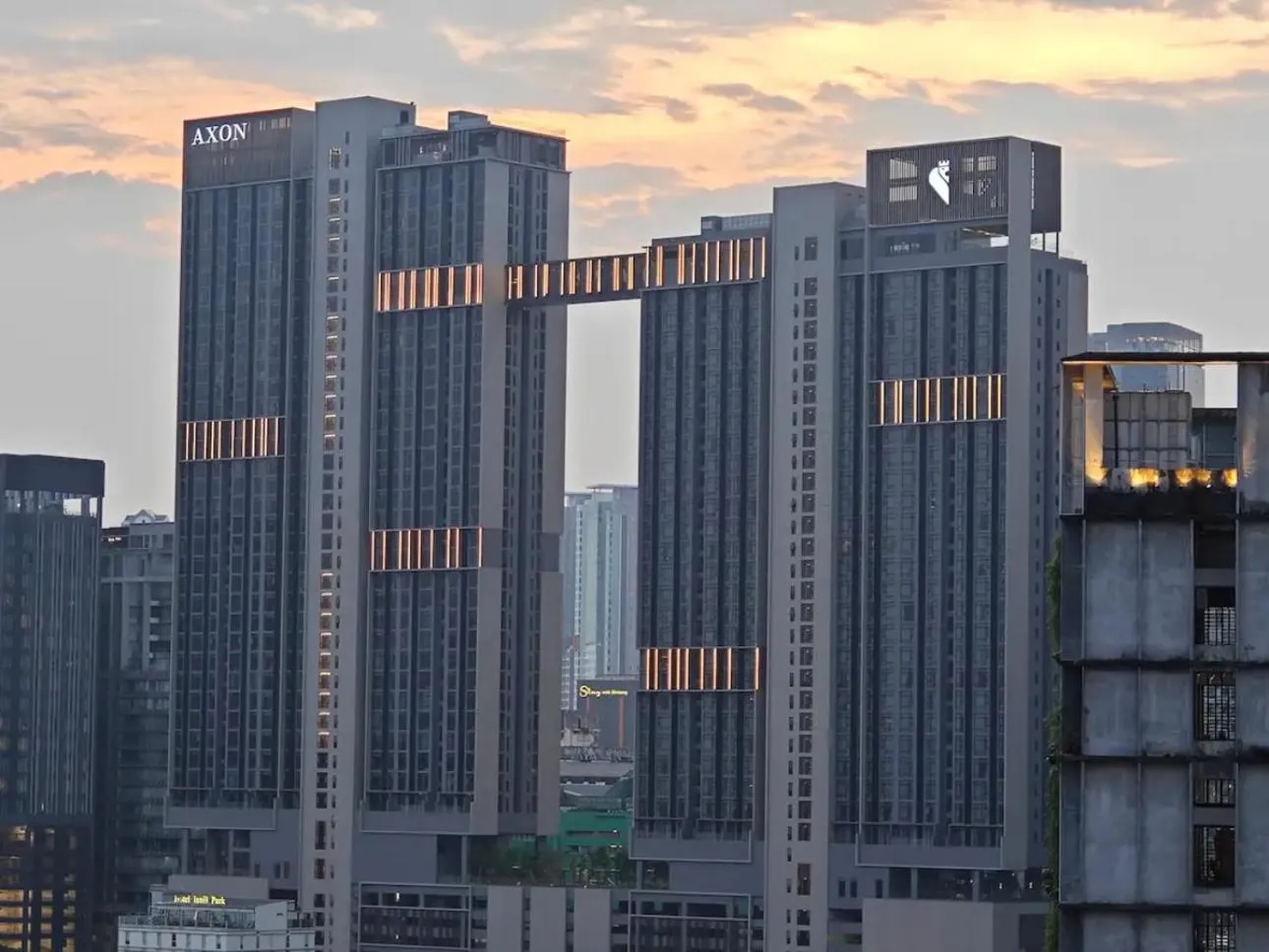 Property building in Axon Residence Bukit Bintang by Luna