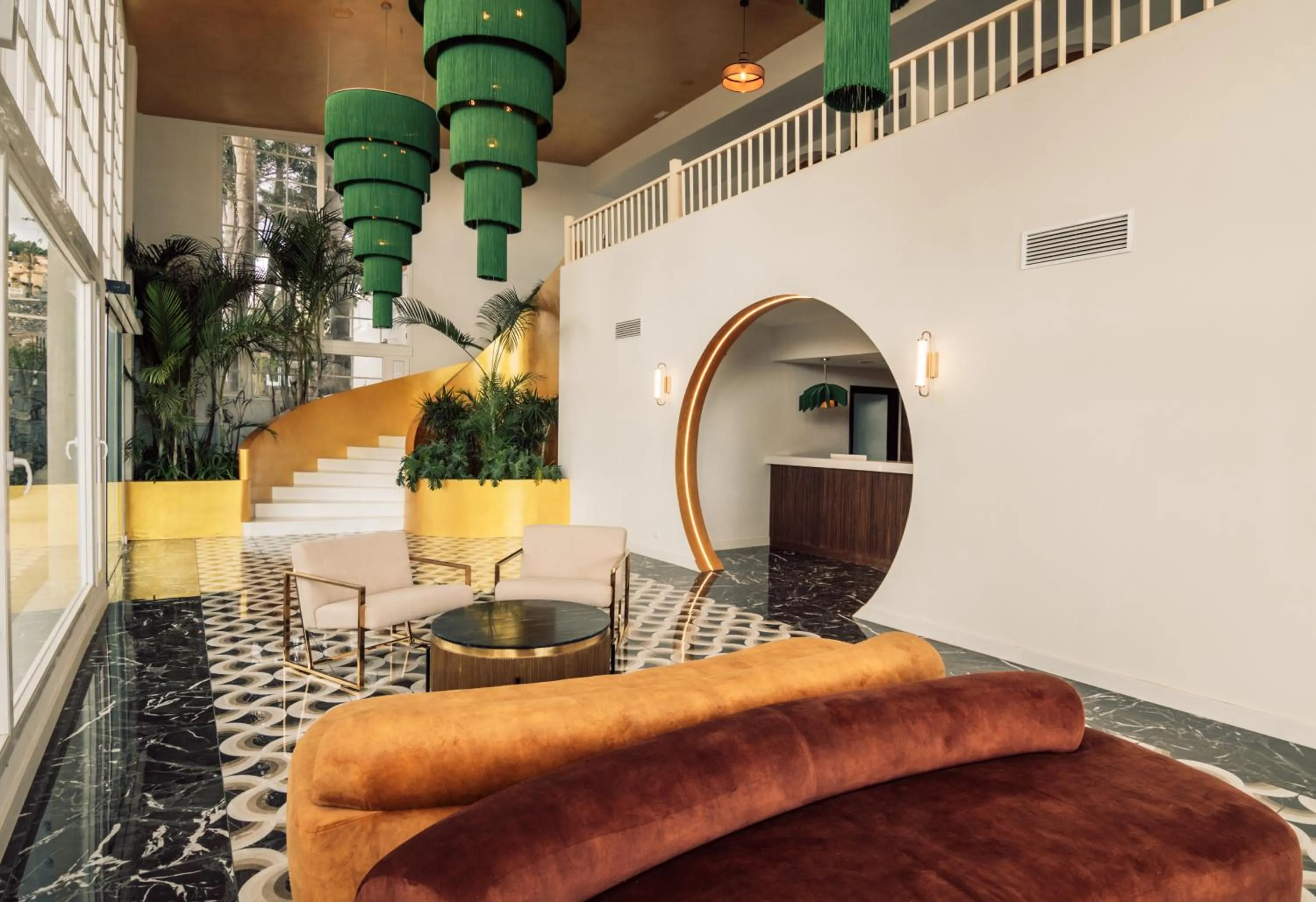 Lobby or reception in Hotel Estefania Boutique Suites