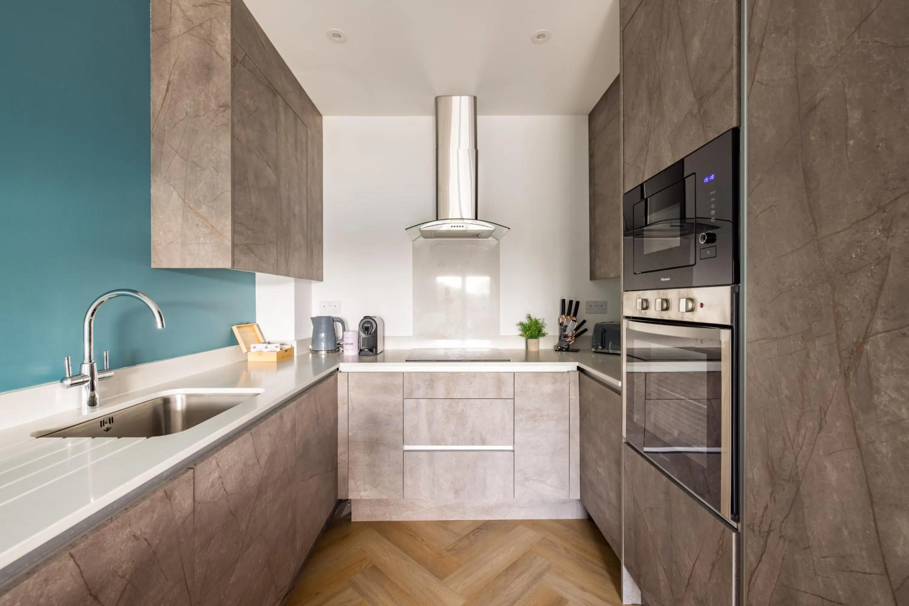 kitchen in Charles Hope Staines Riverside