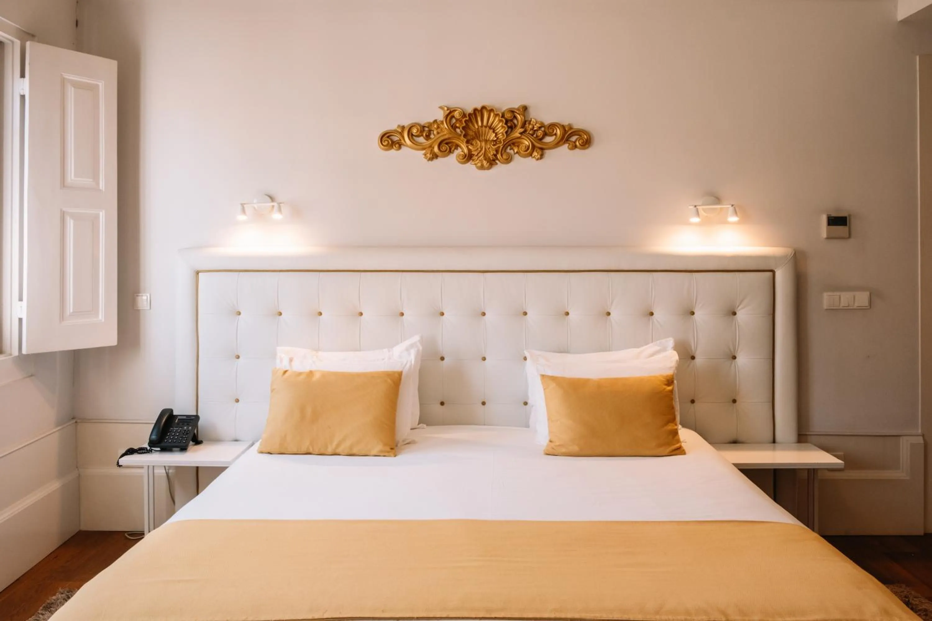 Bed in EMAJ Boutique Hotel