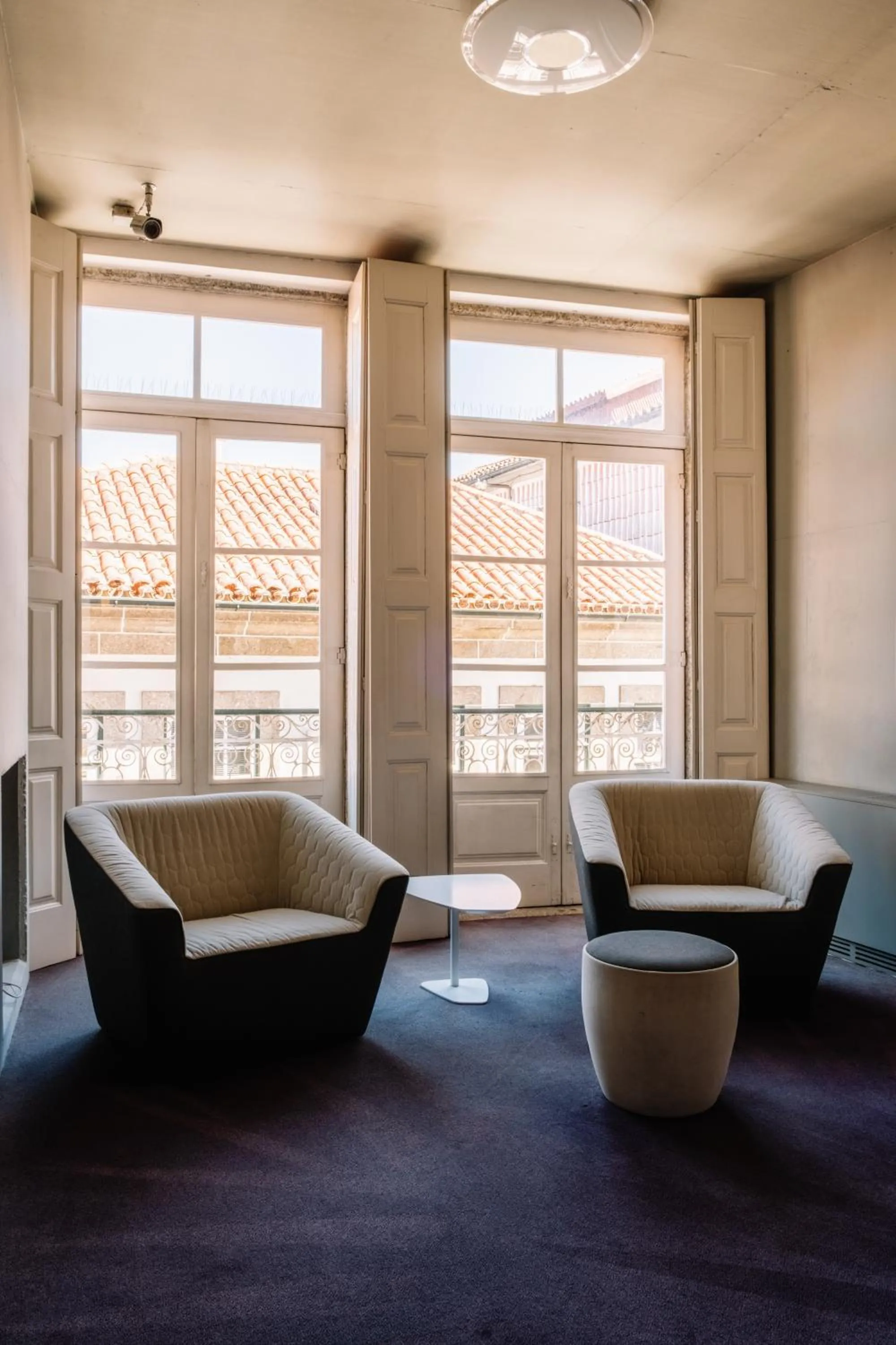 Seating area in EMAJ Boutique Hotel