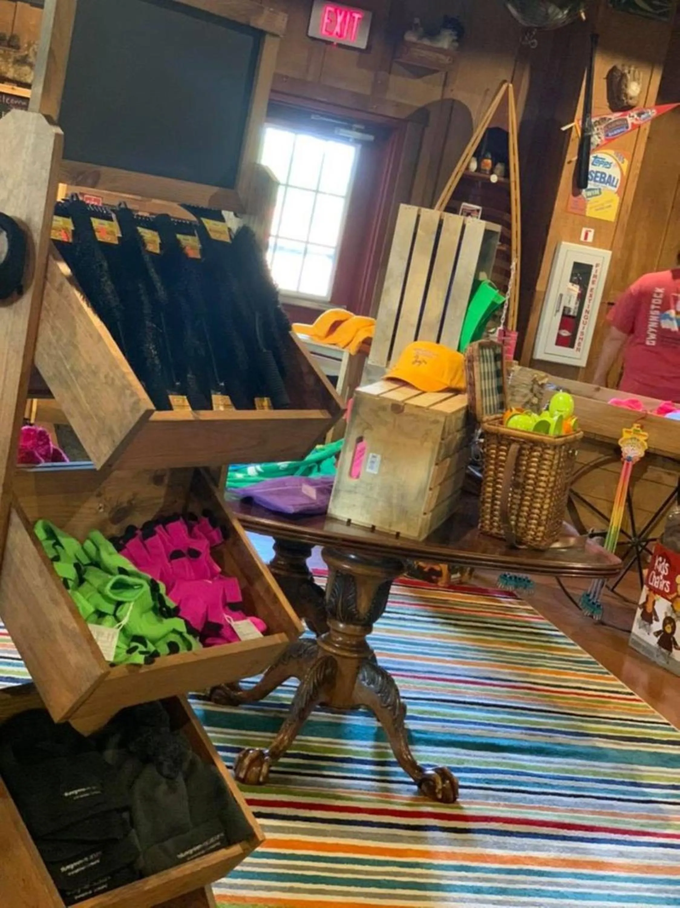 On-site shops in Shenandoah Wilderness Traveler