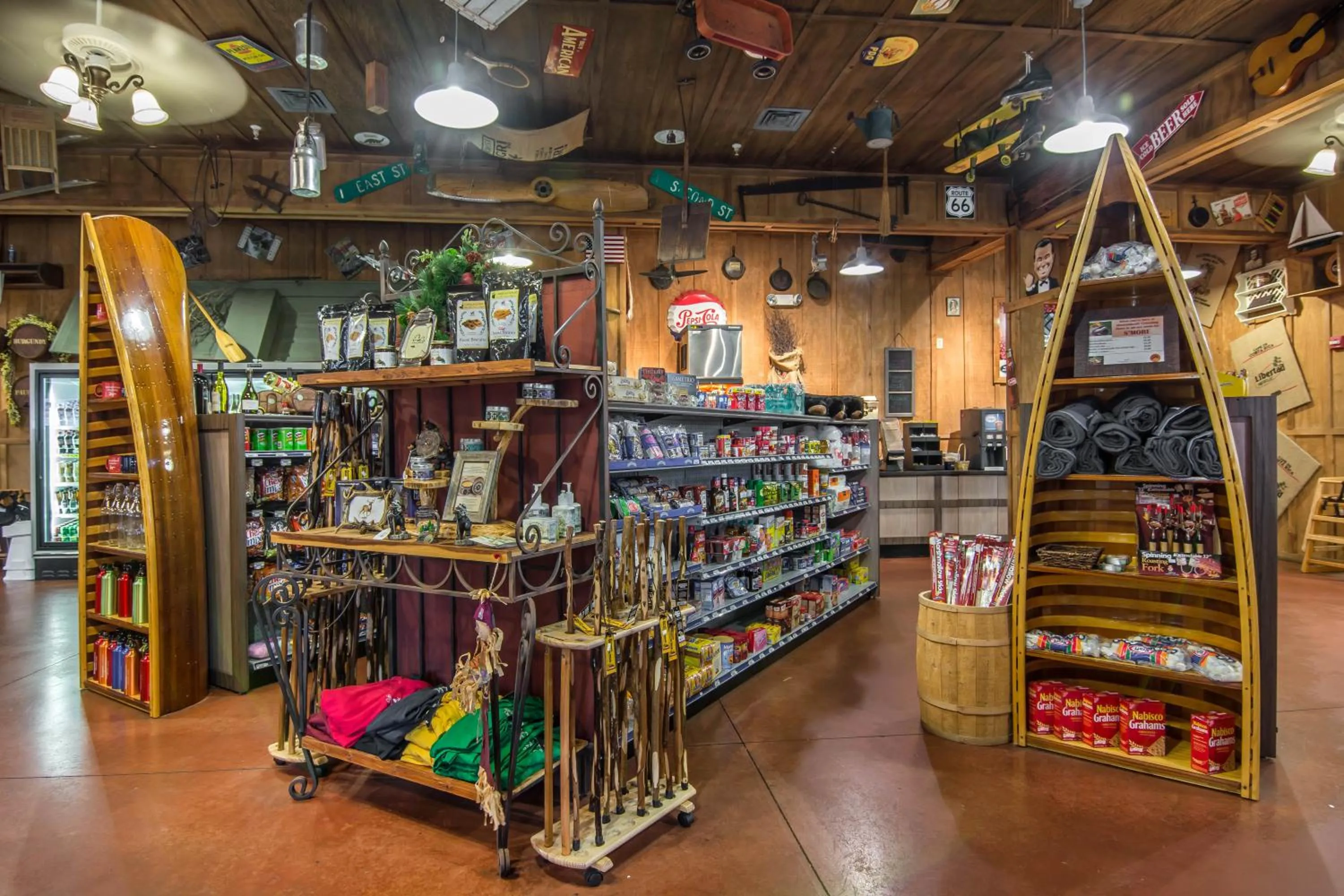 On-site shops in Shenandoah Wilderness Traveler