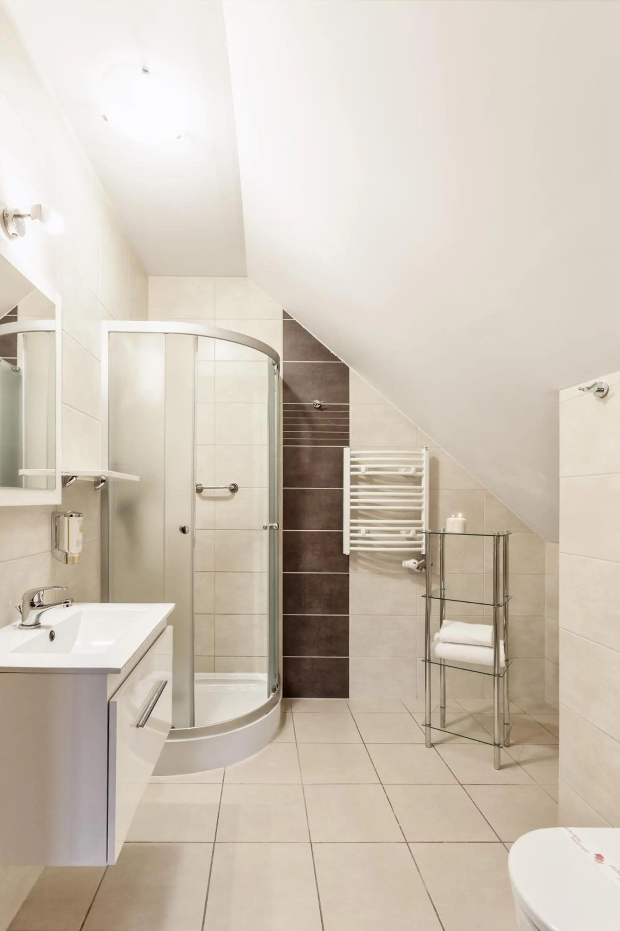 Bathroom in Hotel Modrzewiowy Dwór