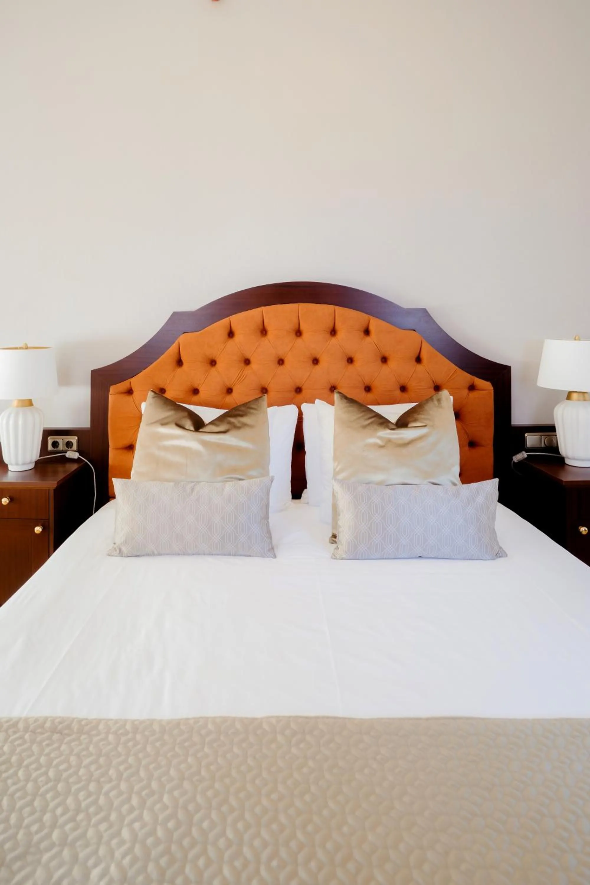 Bed in Grand Hotel Karel V