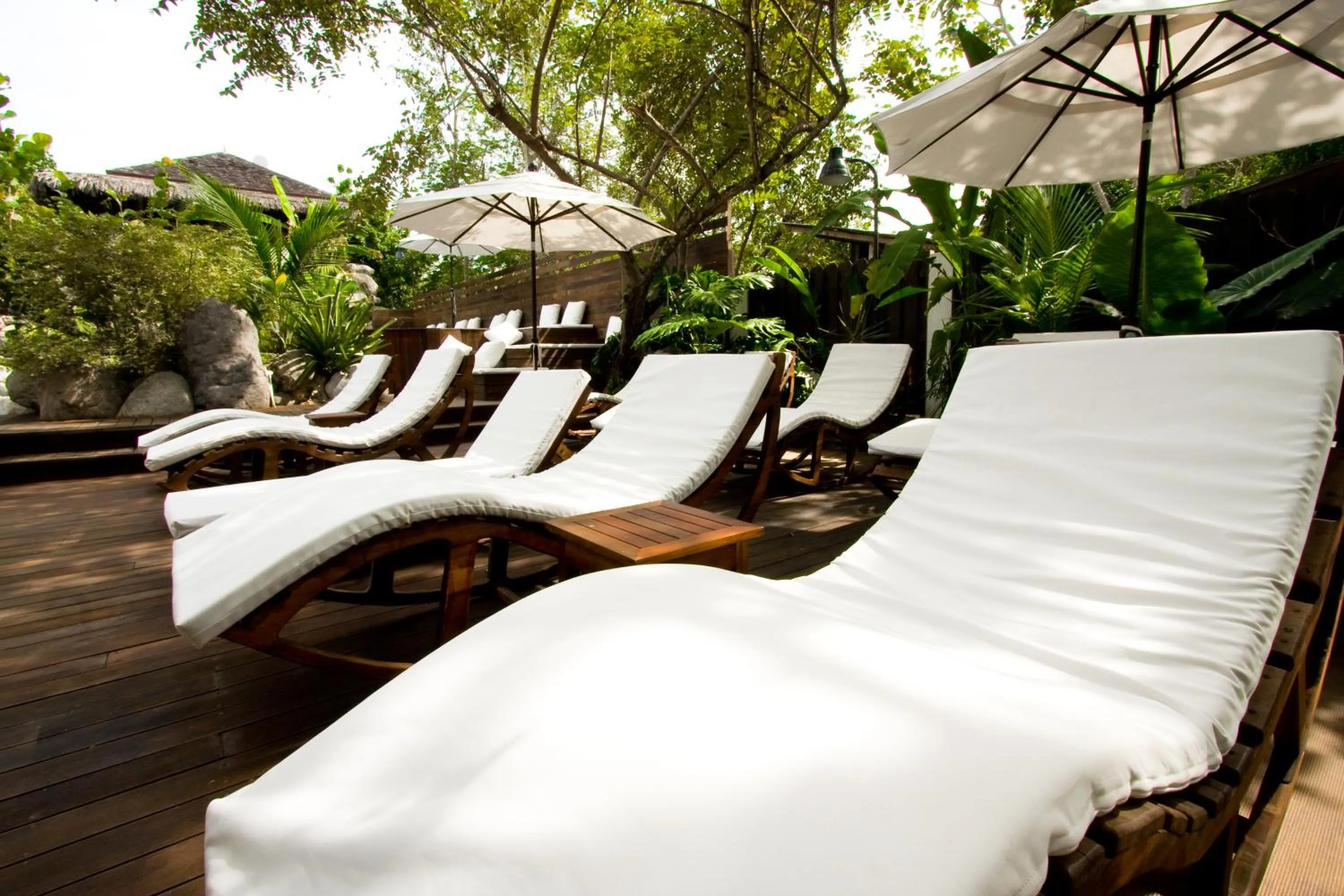 Pool view in Villas Sur Mer
