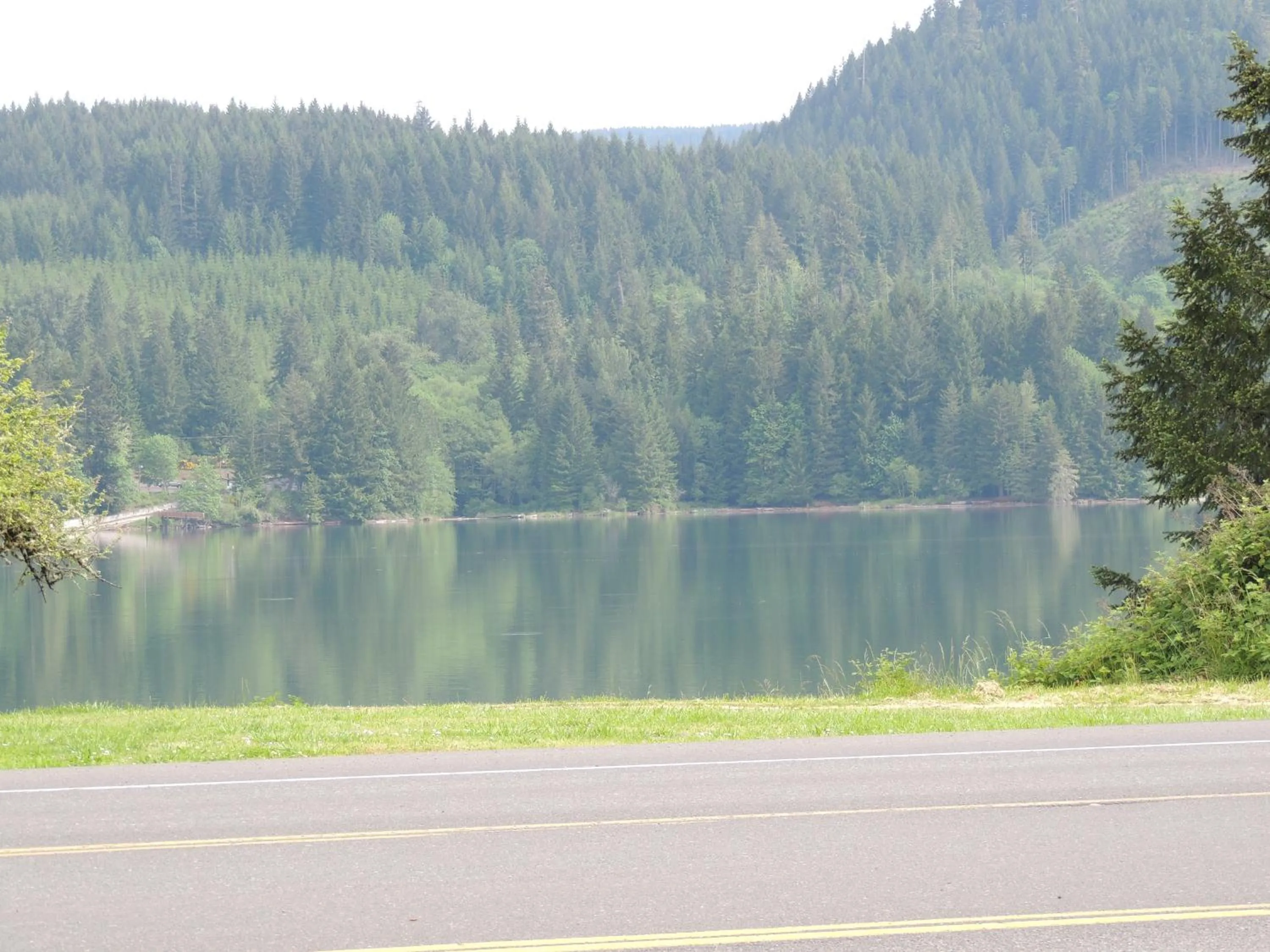 Lake view in Foster Lake Inn