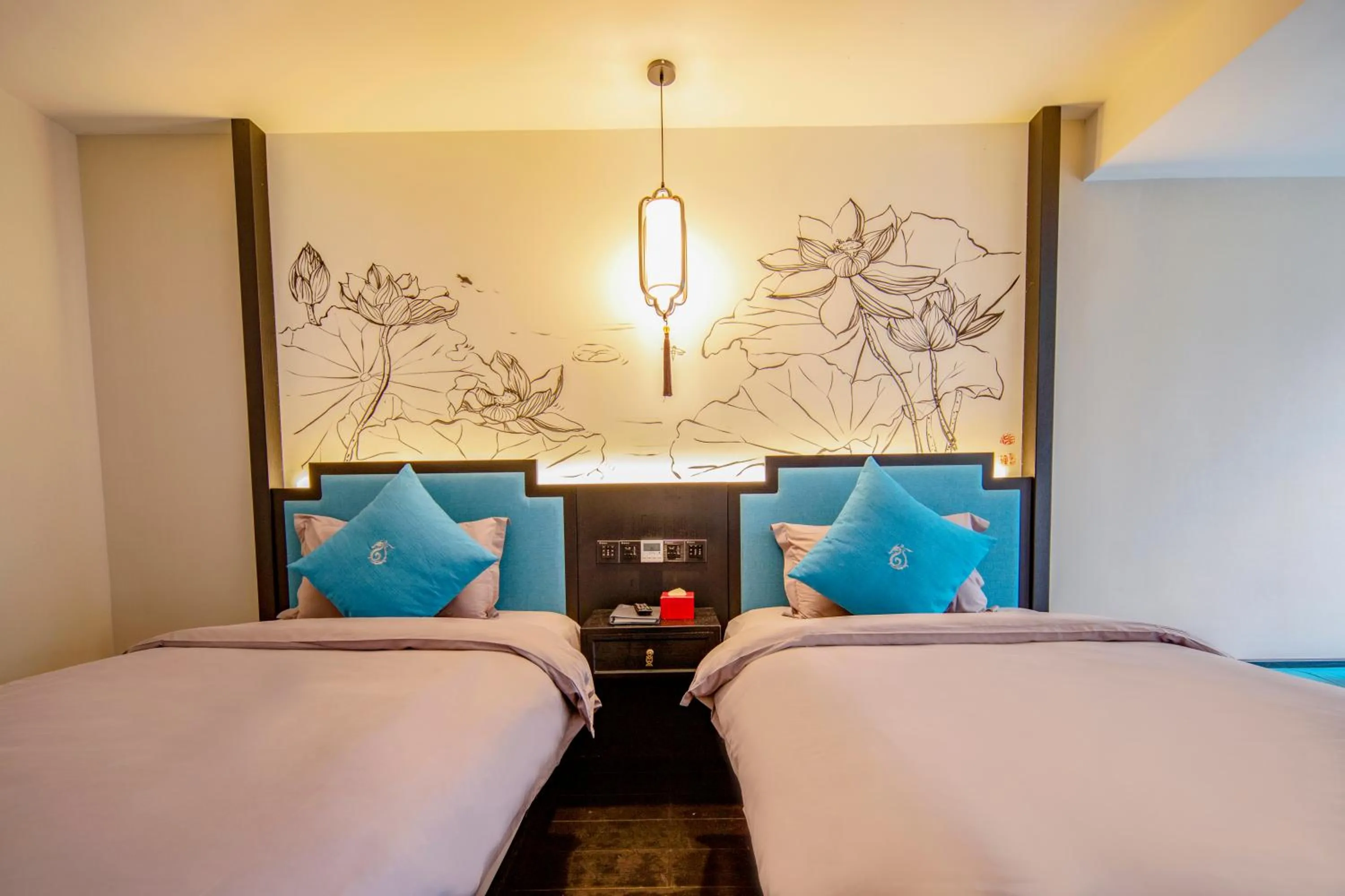 Bed in Gongxili-Xijian Hotel - Kunming Dongfeng East Road Dashuying Metro Station