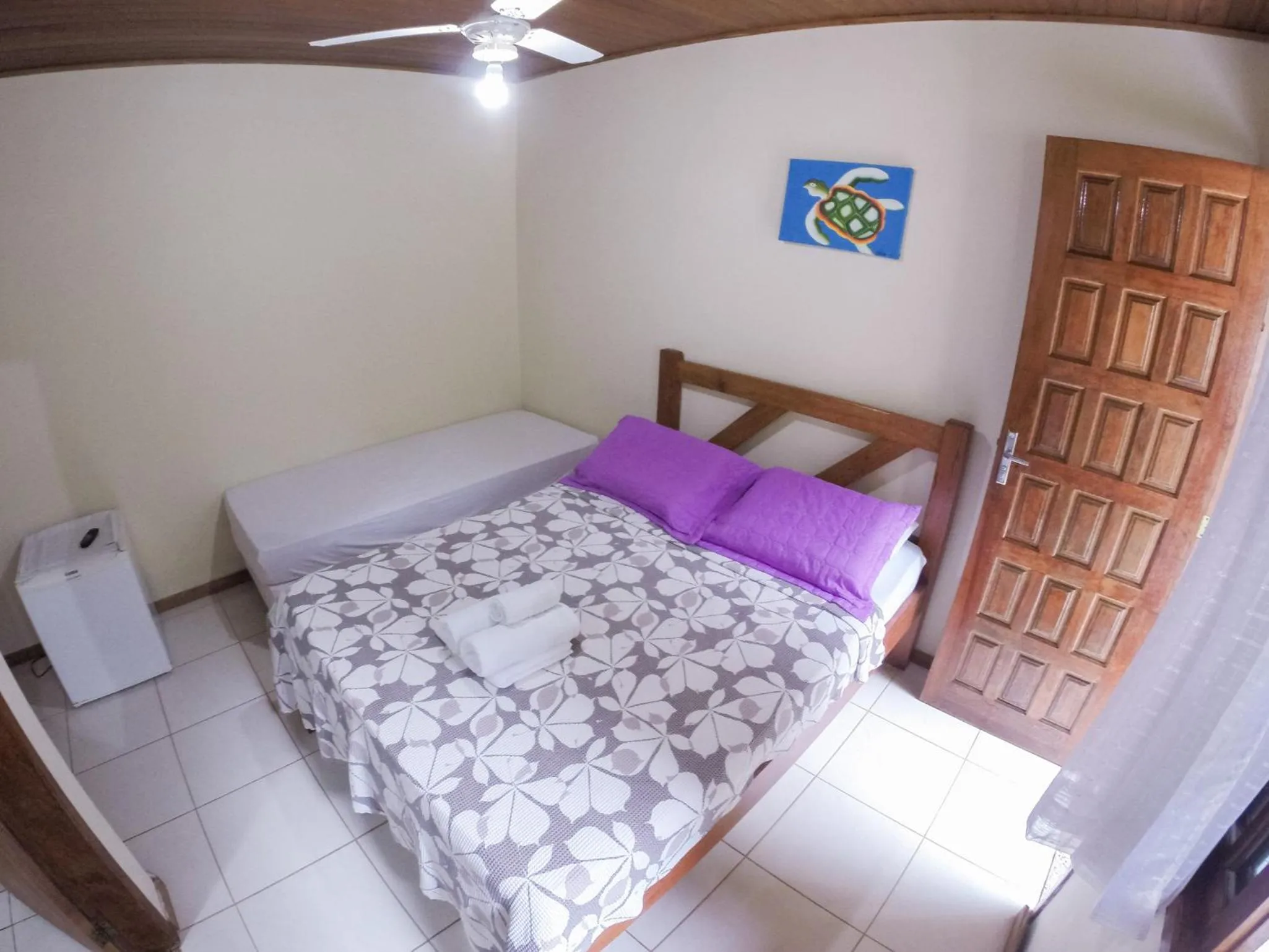 Bedroom, Bed in Pousada Recanto do Sabiá