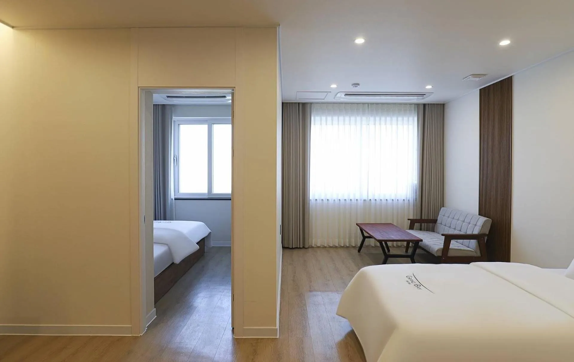 Bedroom, Bed in Hotel Grand Bay Boryeong