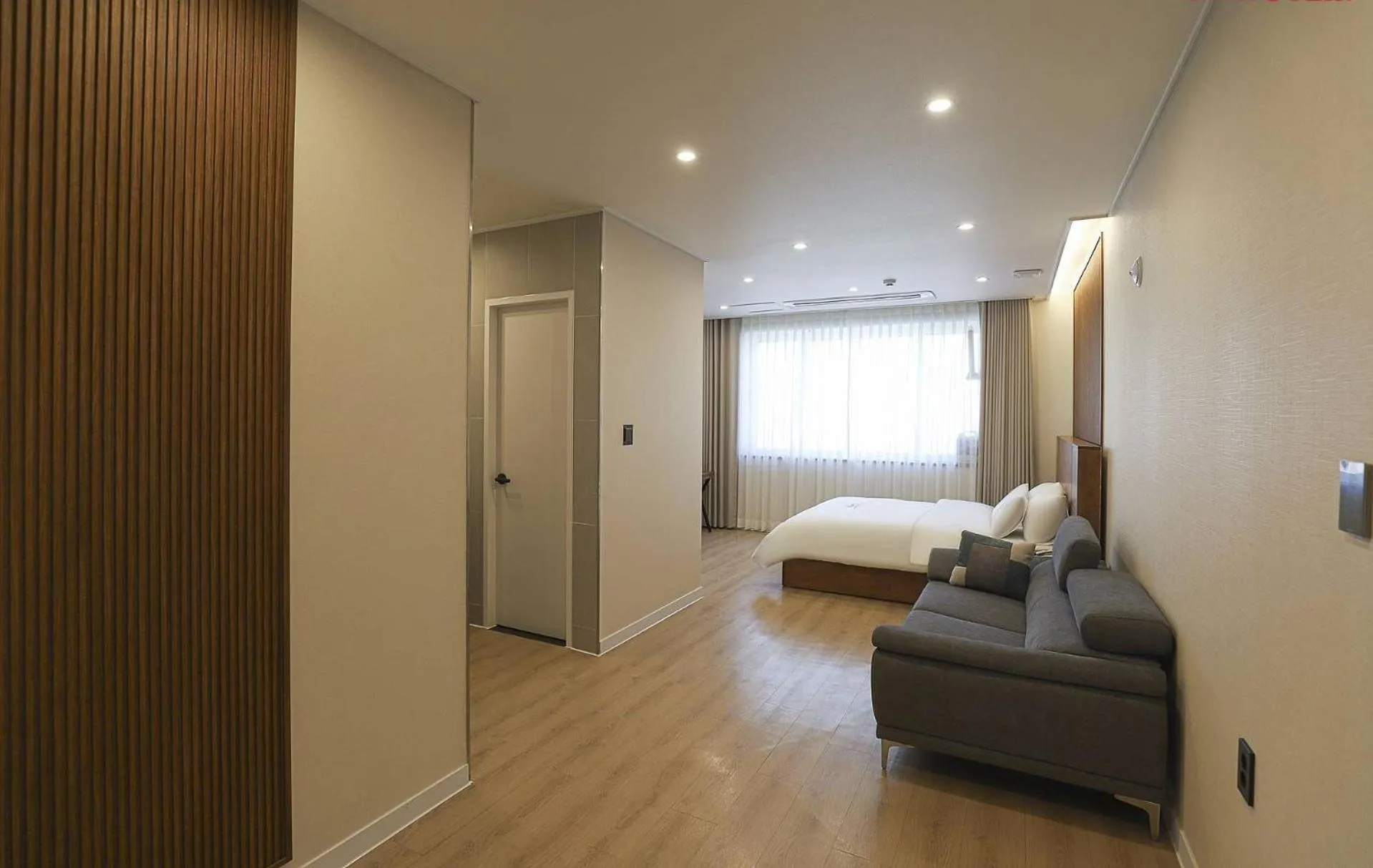 Bed in Hotel Grand Bay Boryeong