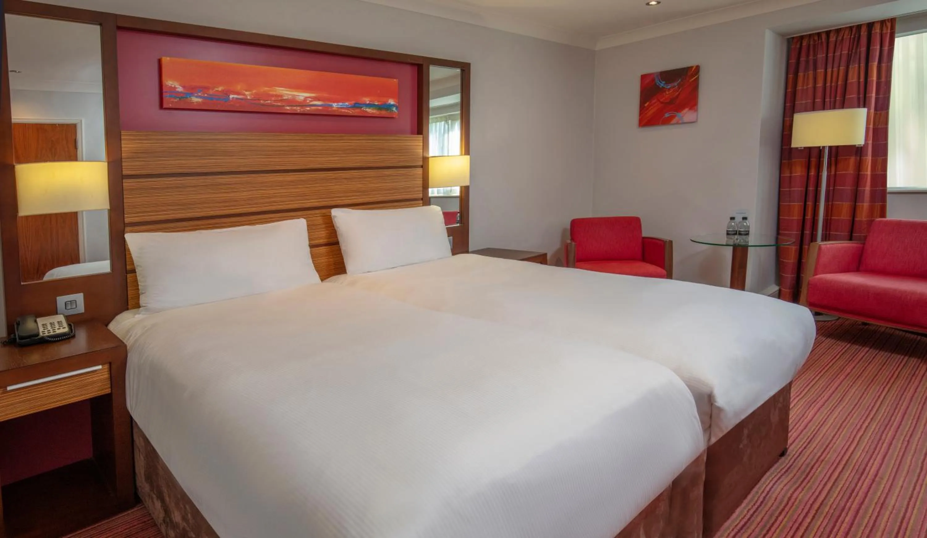 Bed in Ashford International Hotel & Spa