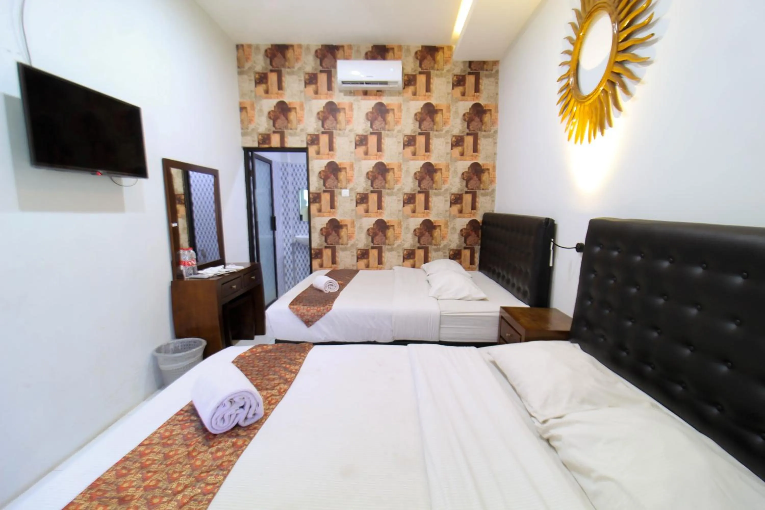 Bed in Bwalk Hotel Malang