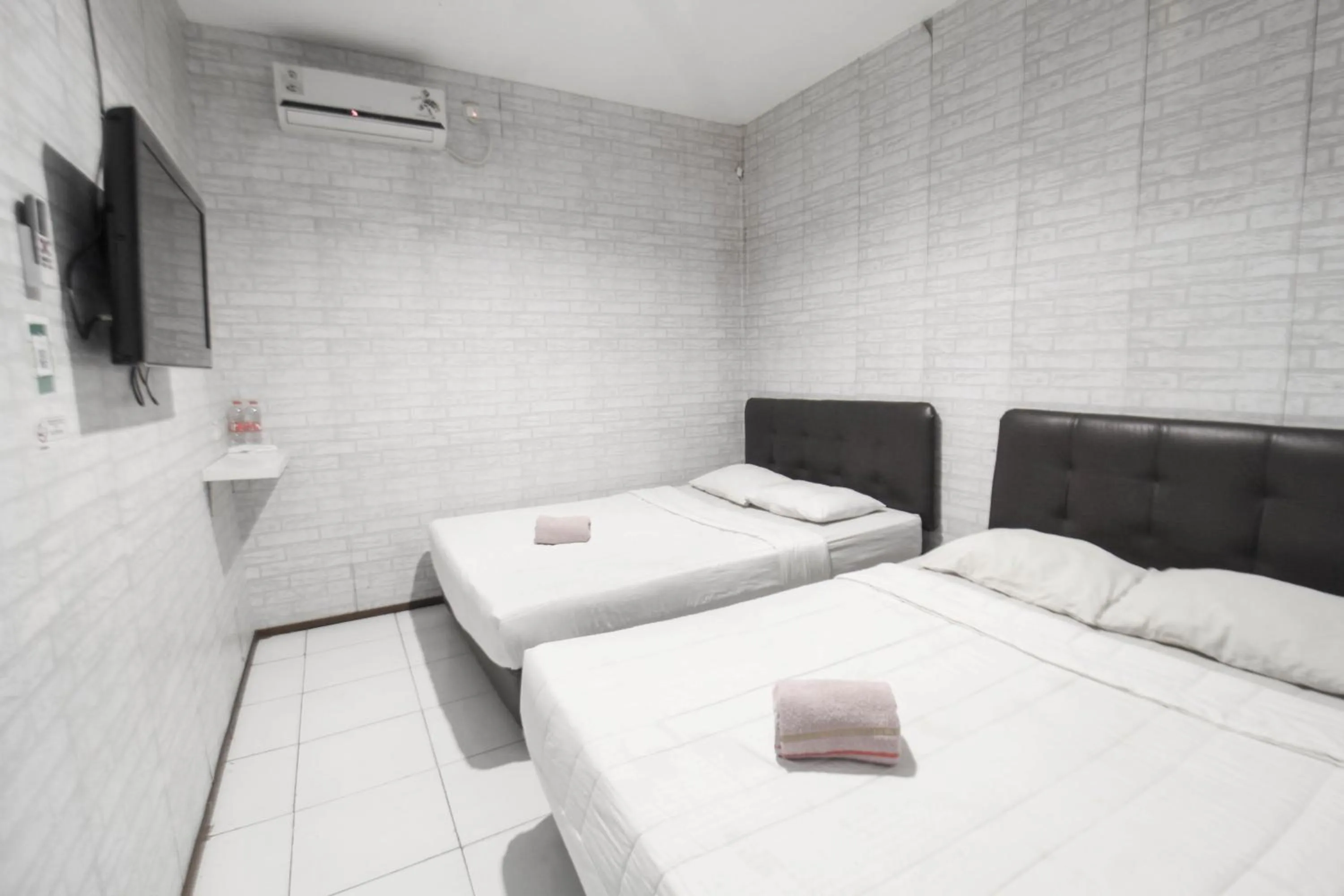 Bed in Bwalk Hotel Malang