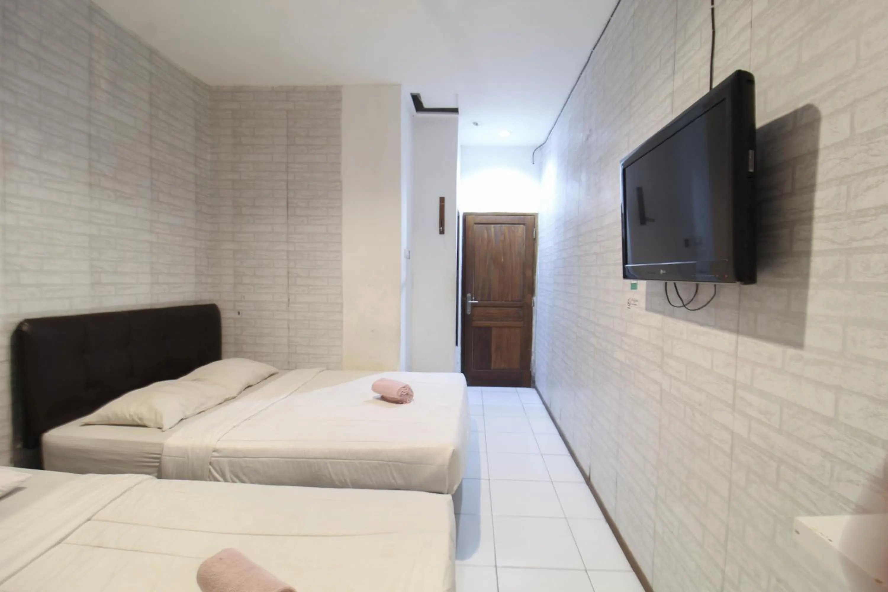 Bed in Bwalk Hotel Malang