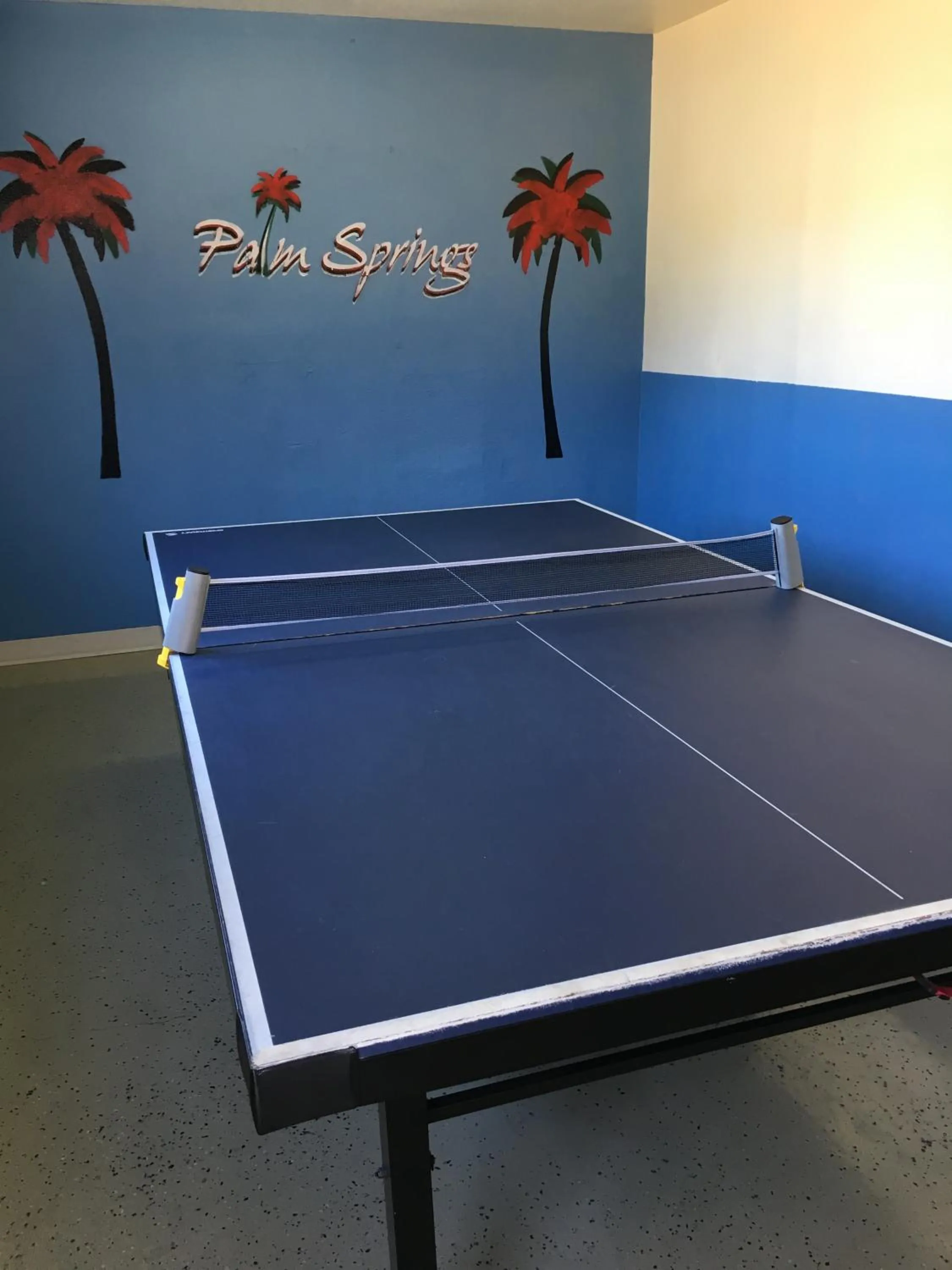 Table tennis in GetAways at Vista Mirage Resort