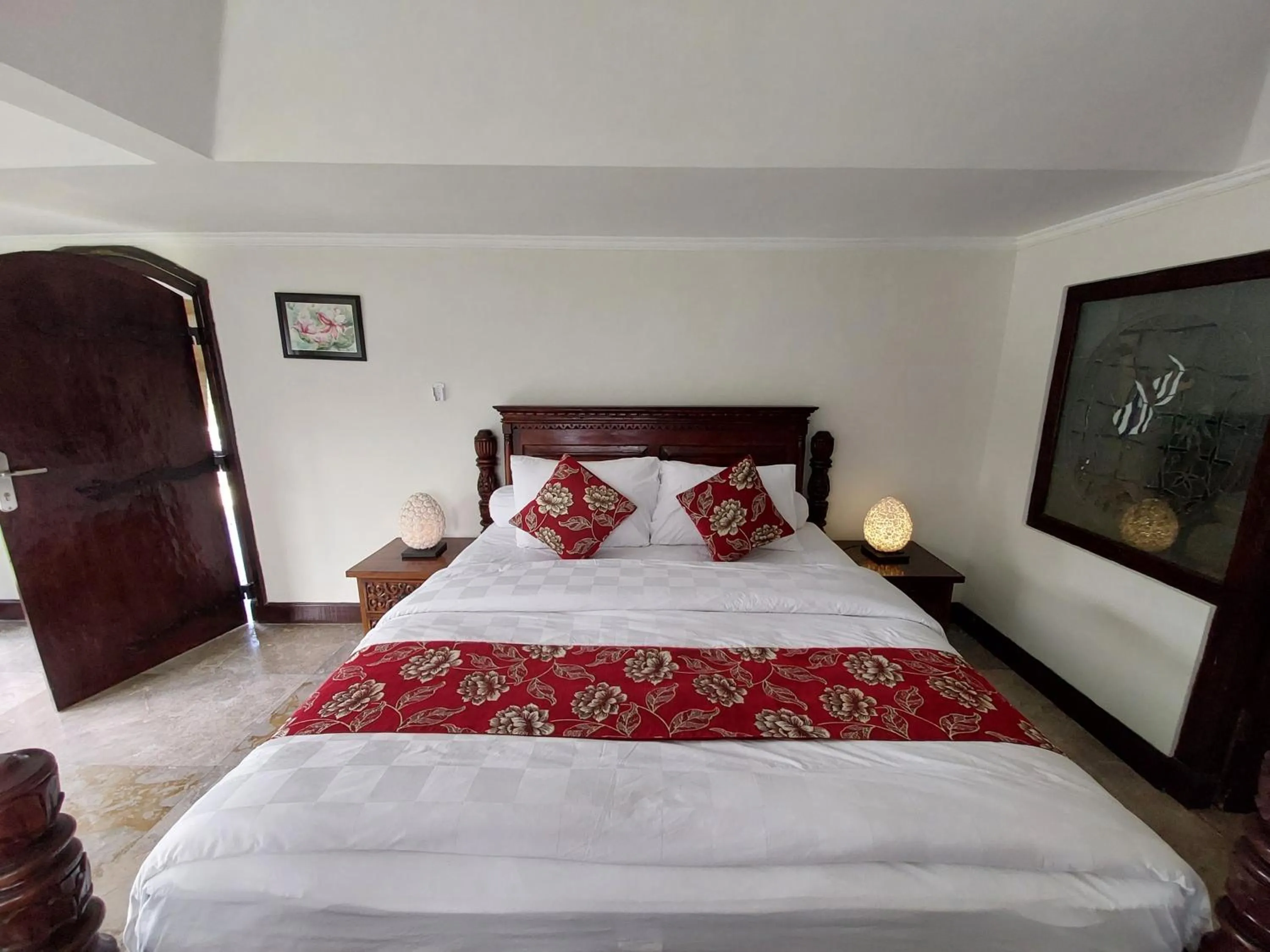 Bed in Dzawani Ubud