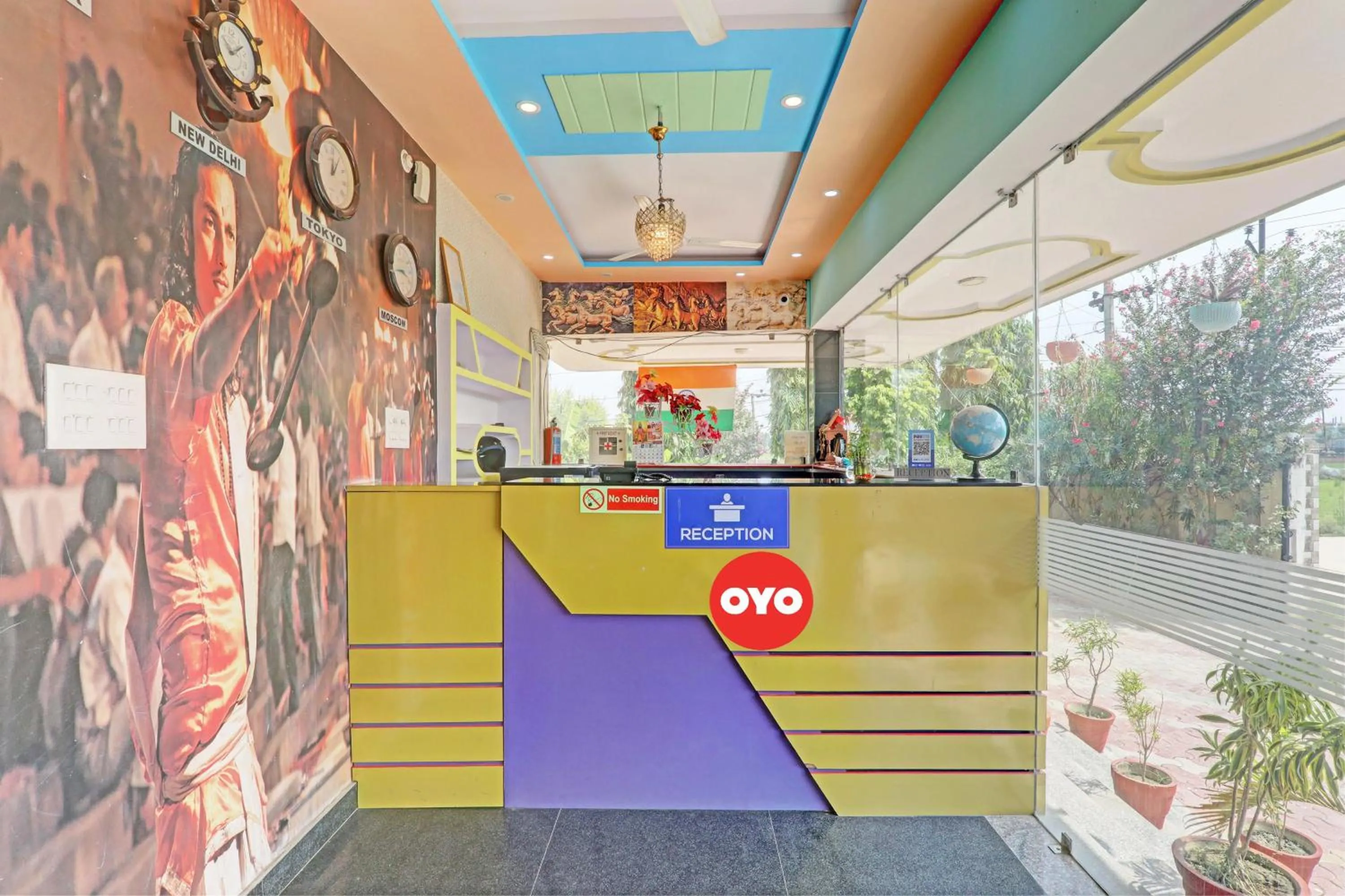 Lobby or reception in Hotel O Kriti Green