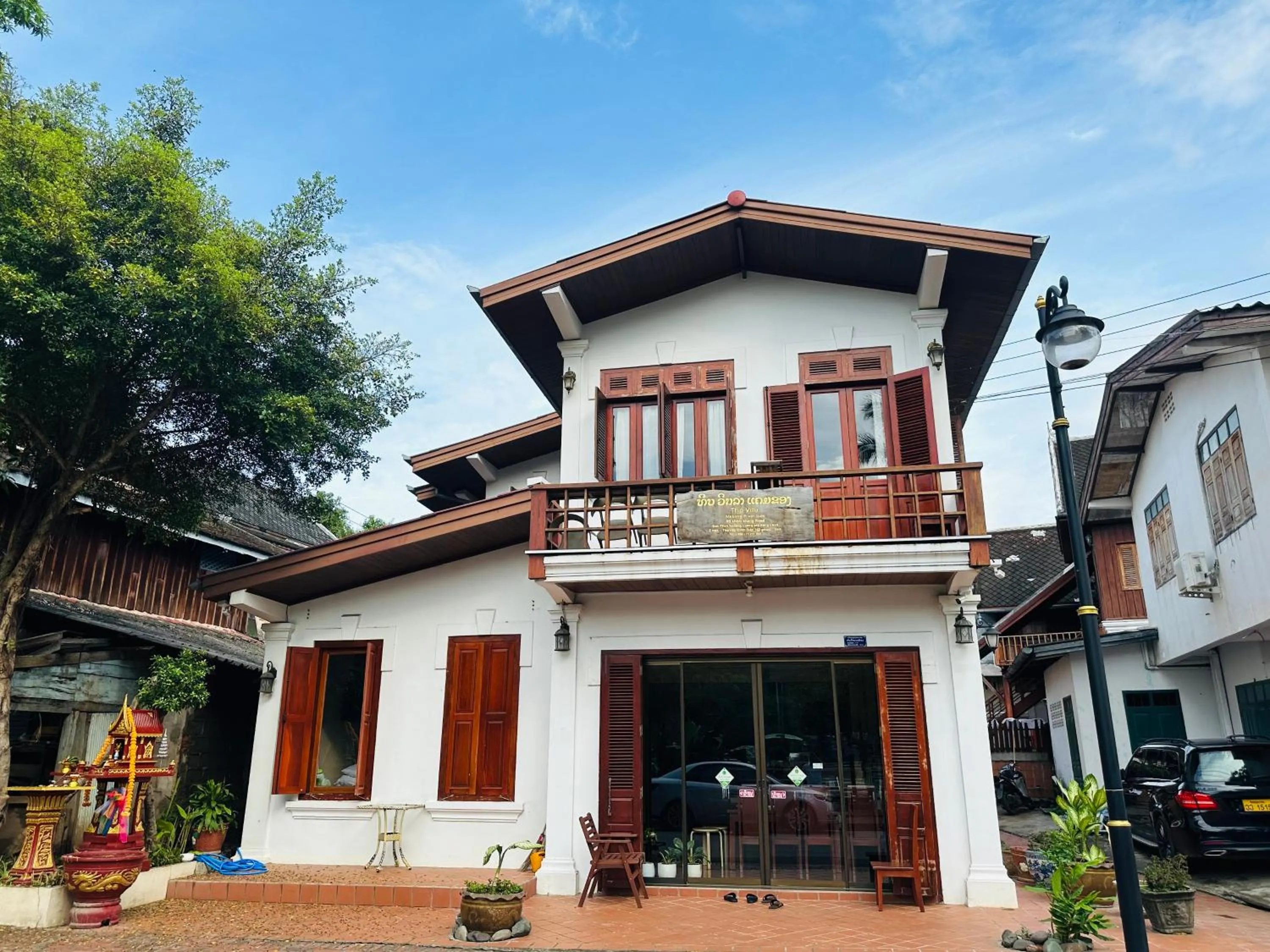 Property building in Villa Phonethip Mekong Riverside